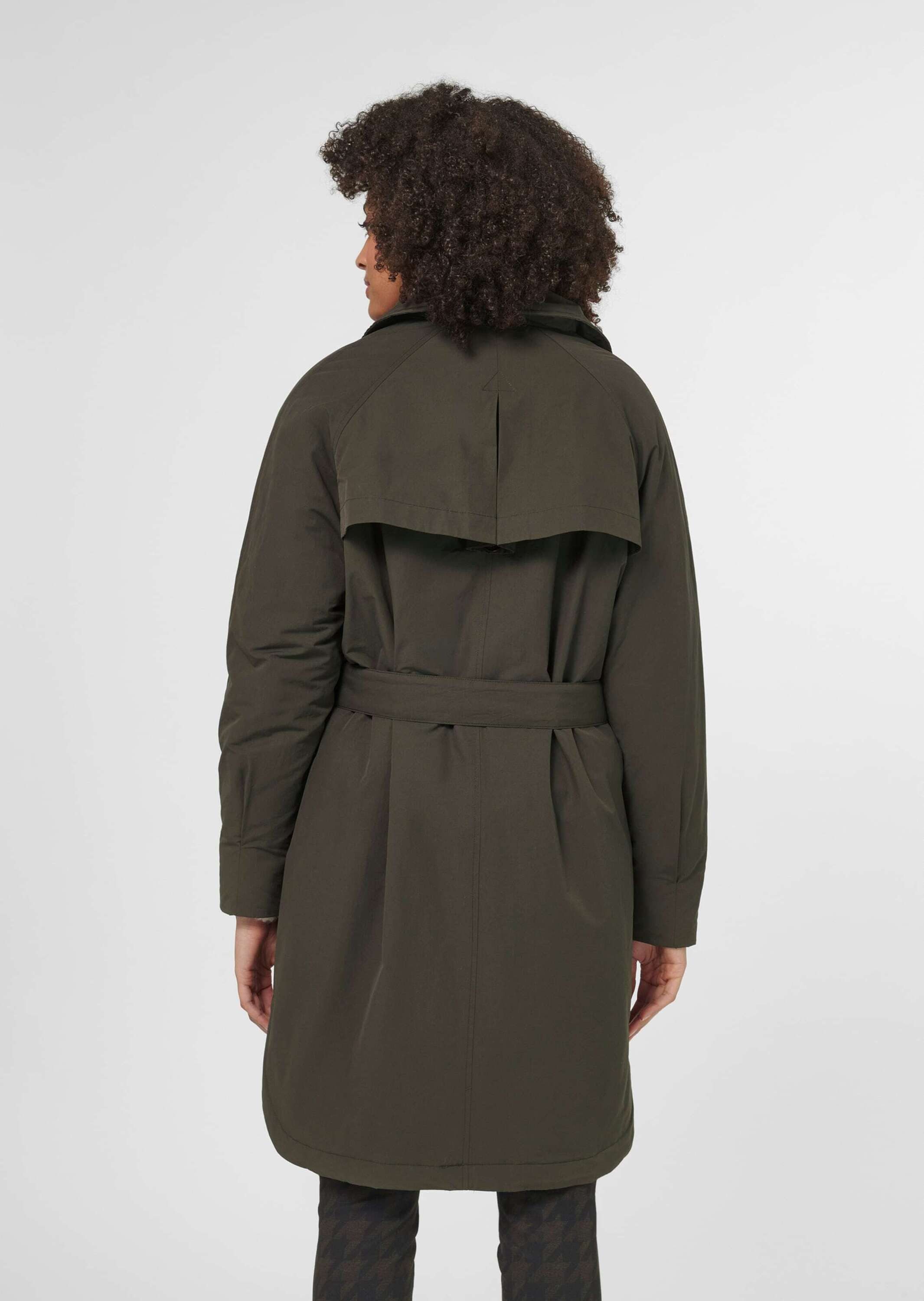 MADELEINE Kurzmantel Modischer Trenchcoat mit Warmfutter