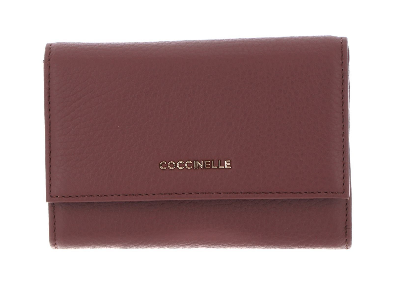 COCCINELLE Geldbörse Metallic Soft Carruba