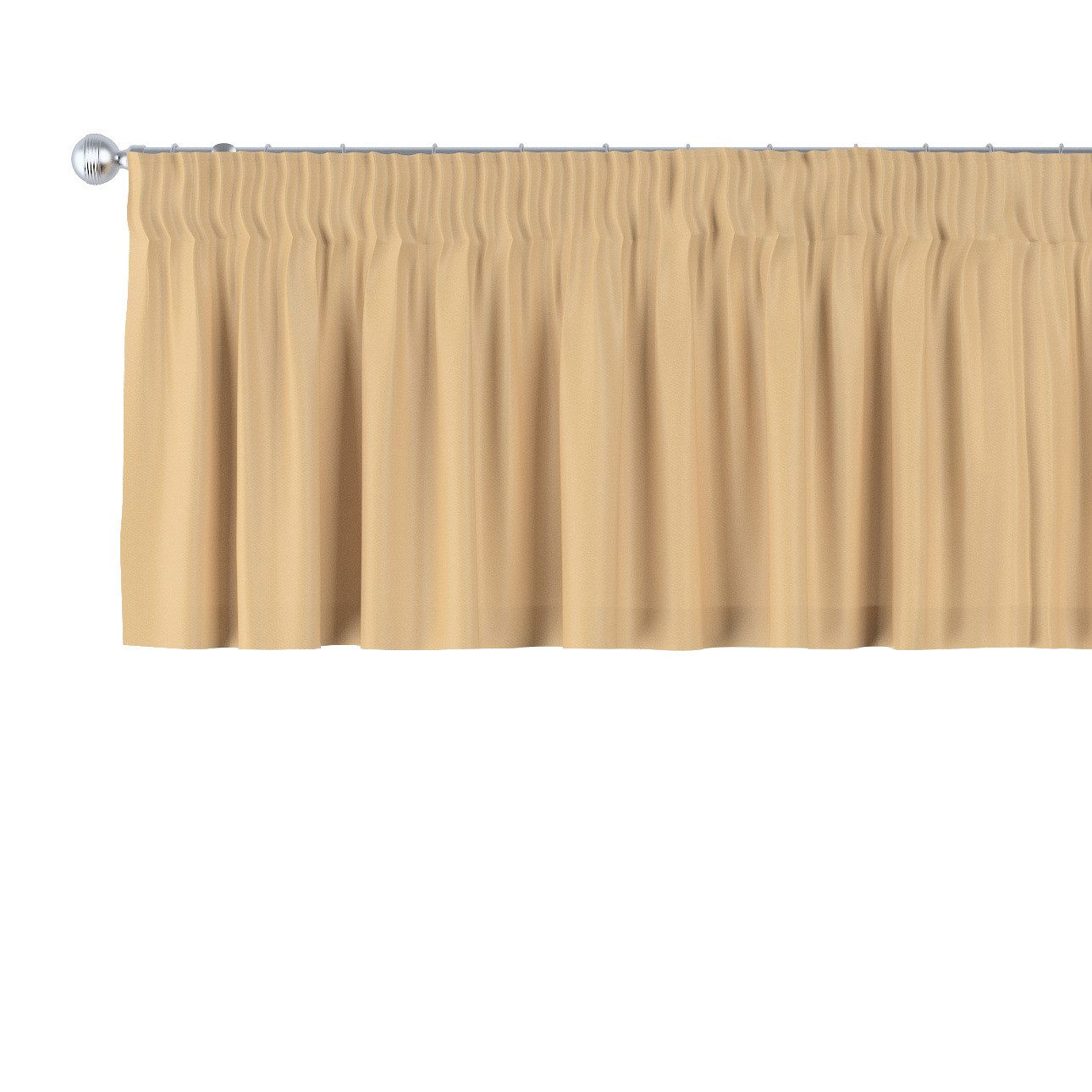 Kurzgardine mit Kräuselband, silbern, 130 x 40 cm, Damasco (141-77) günstig online kaufen
