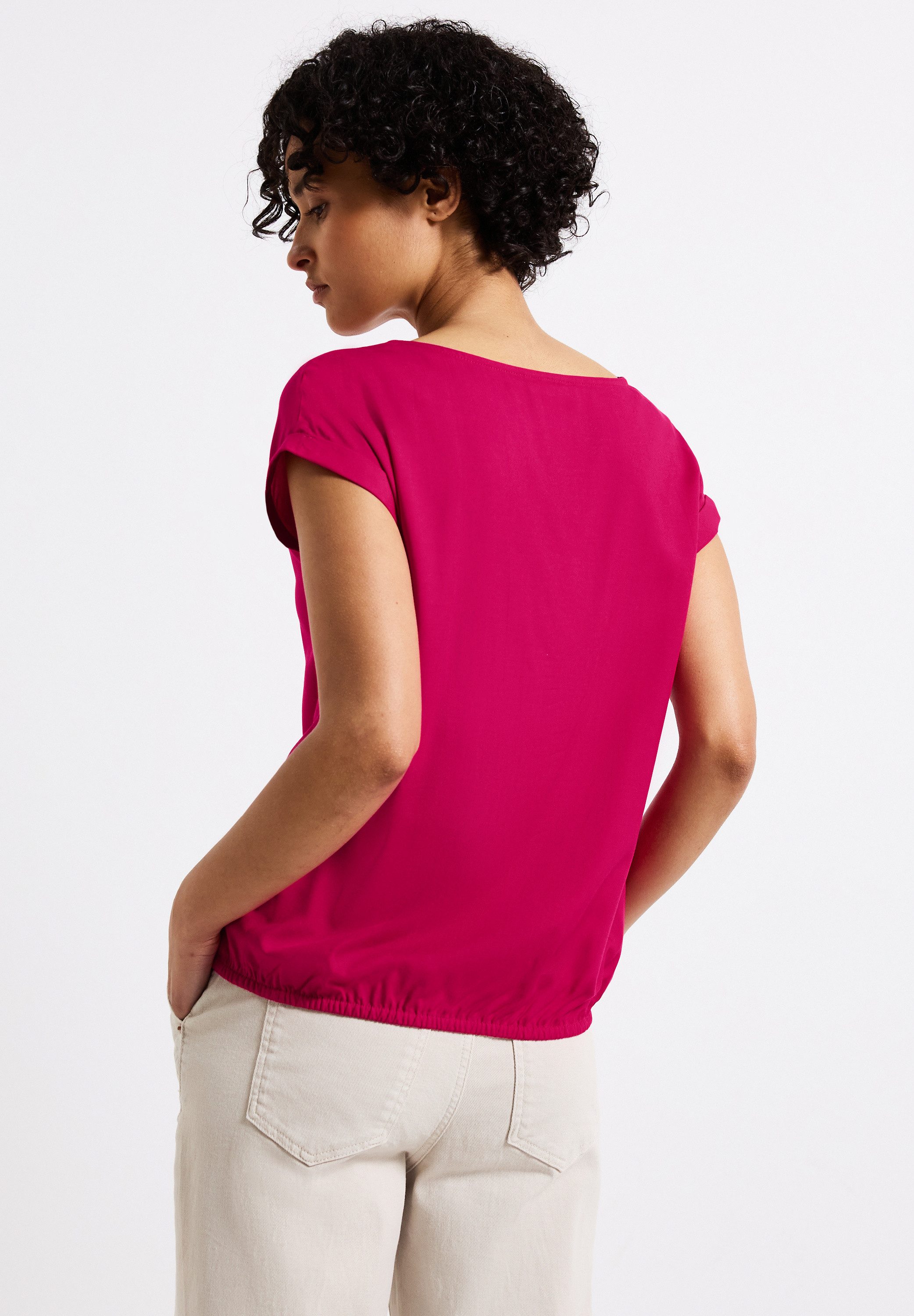 STREET ONE Hemdbluse, aus softer Viskose günstig online kaufen