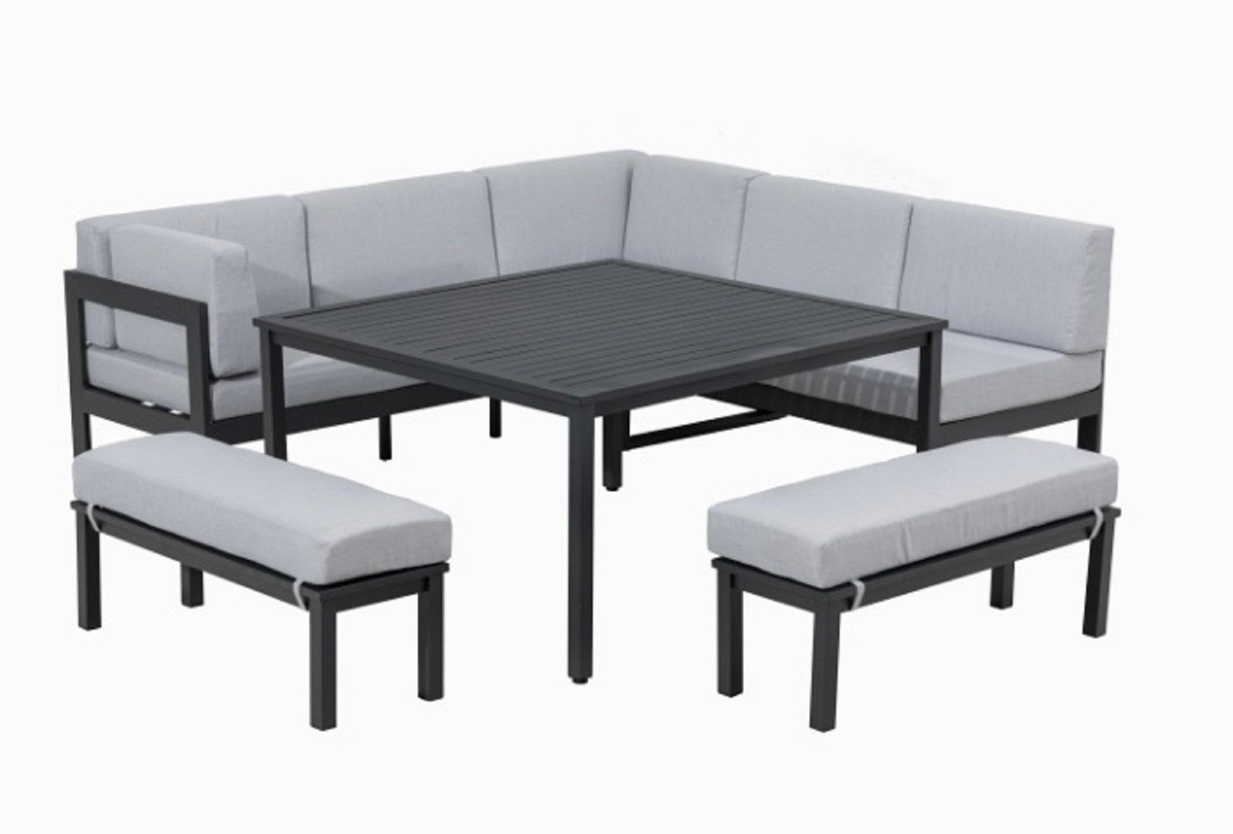 Gardissimo GartenloungeSet Vegas Lounge / Aluminium / Gartenmöbelset