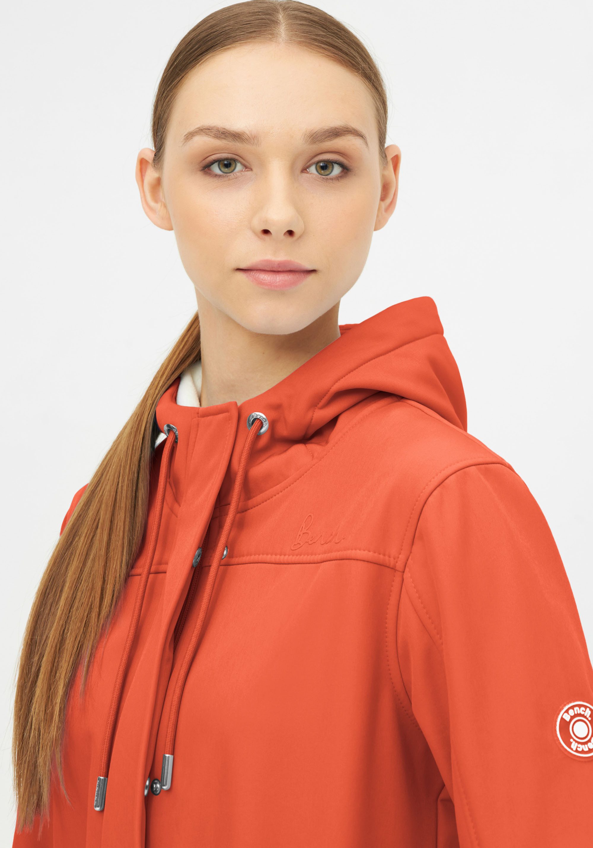Bench. Steppjacke 642191 Casual Fit, Langarm, mit Reißverschluss, aus Polyester