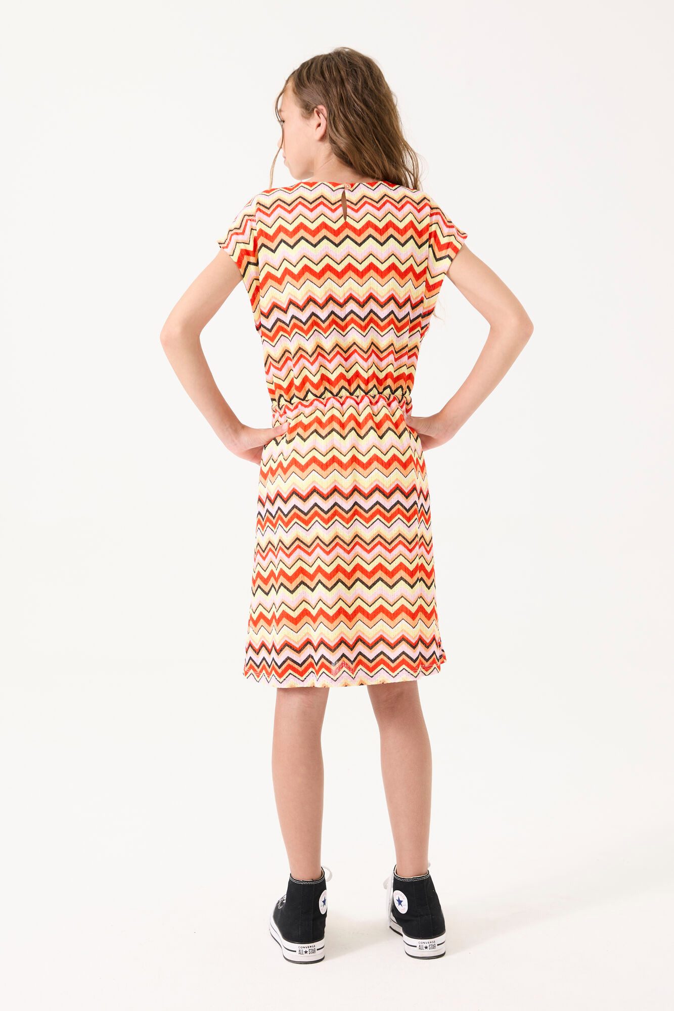 Garcia Sommerkleid Chevron-Muster