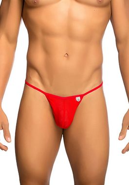 MOB Eroticwear String Transparenter String - rot (1-St) transparent