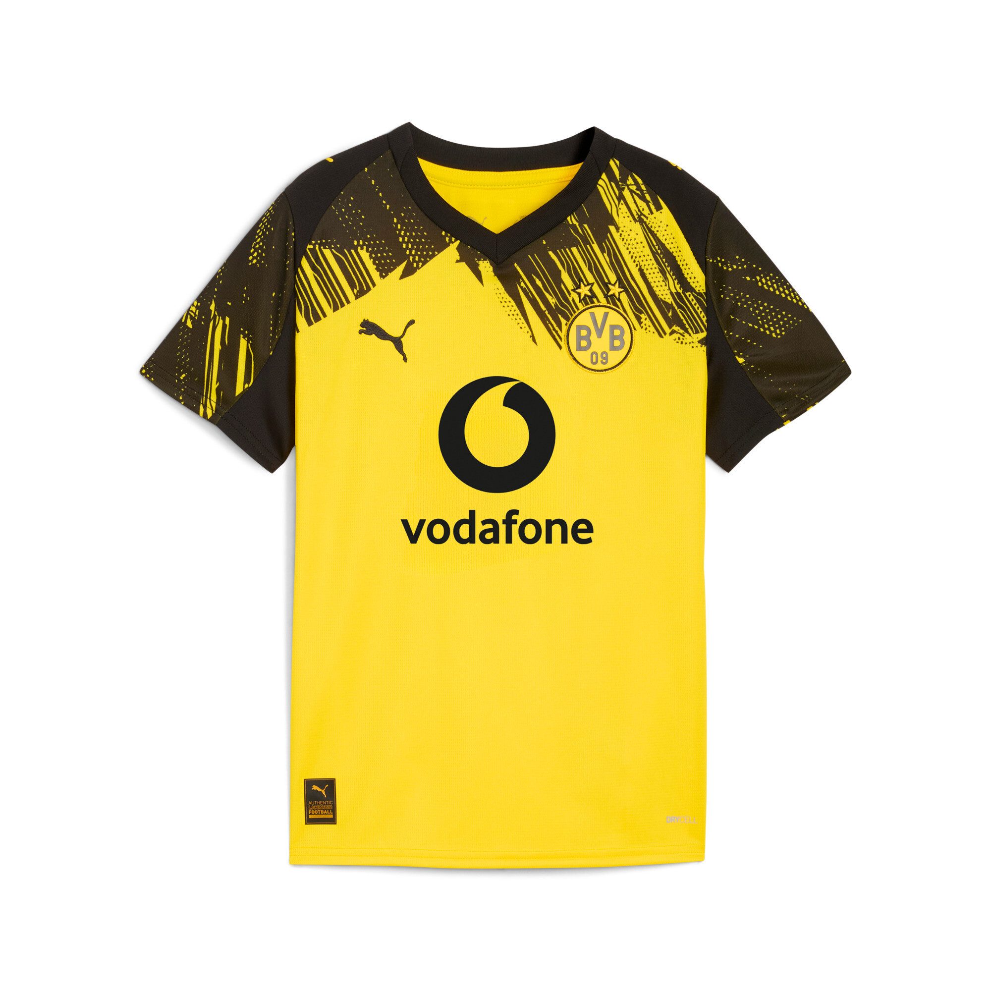PUMA Trainingstop BVB HOME JERSEY REPLICA JR WITH SPONSOR