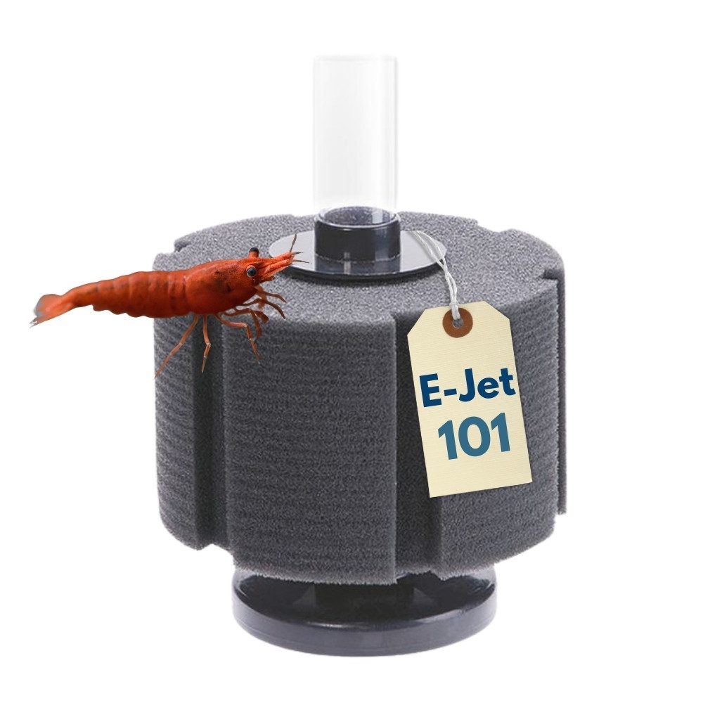 Happet Aquariumfilter Schwammfilter E-Jet Luftheber Filter Aquarium Garnelen Filter Aquarium von Happet