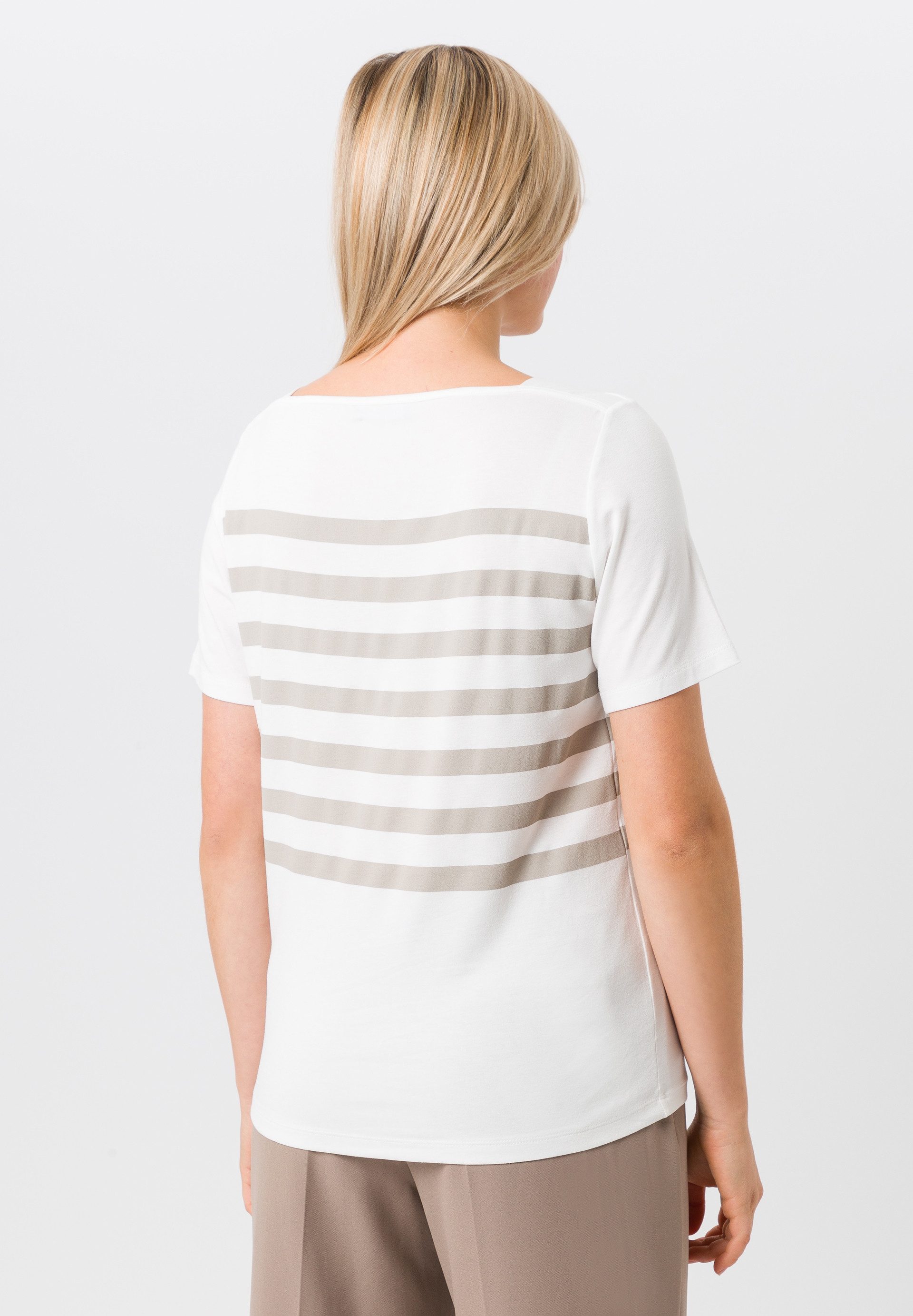 TUZZI T-Shirt mit schimmerndem Print