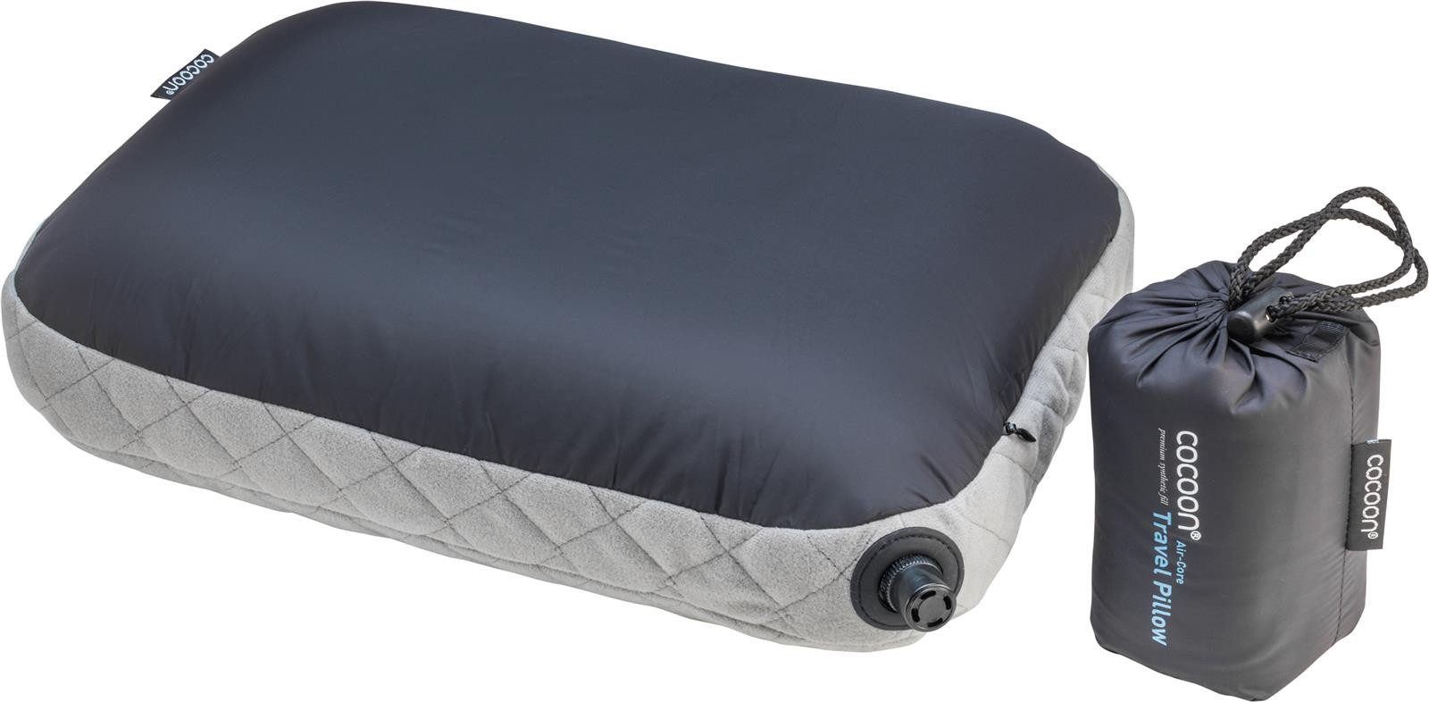 Cocoon Kopfstützkissen COCOON Air Core Pillow smokegrey/charcoal - aufblasb günstig online kaufen
