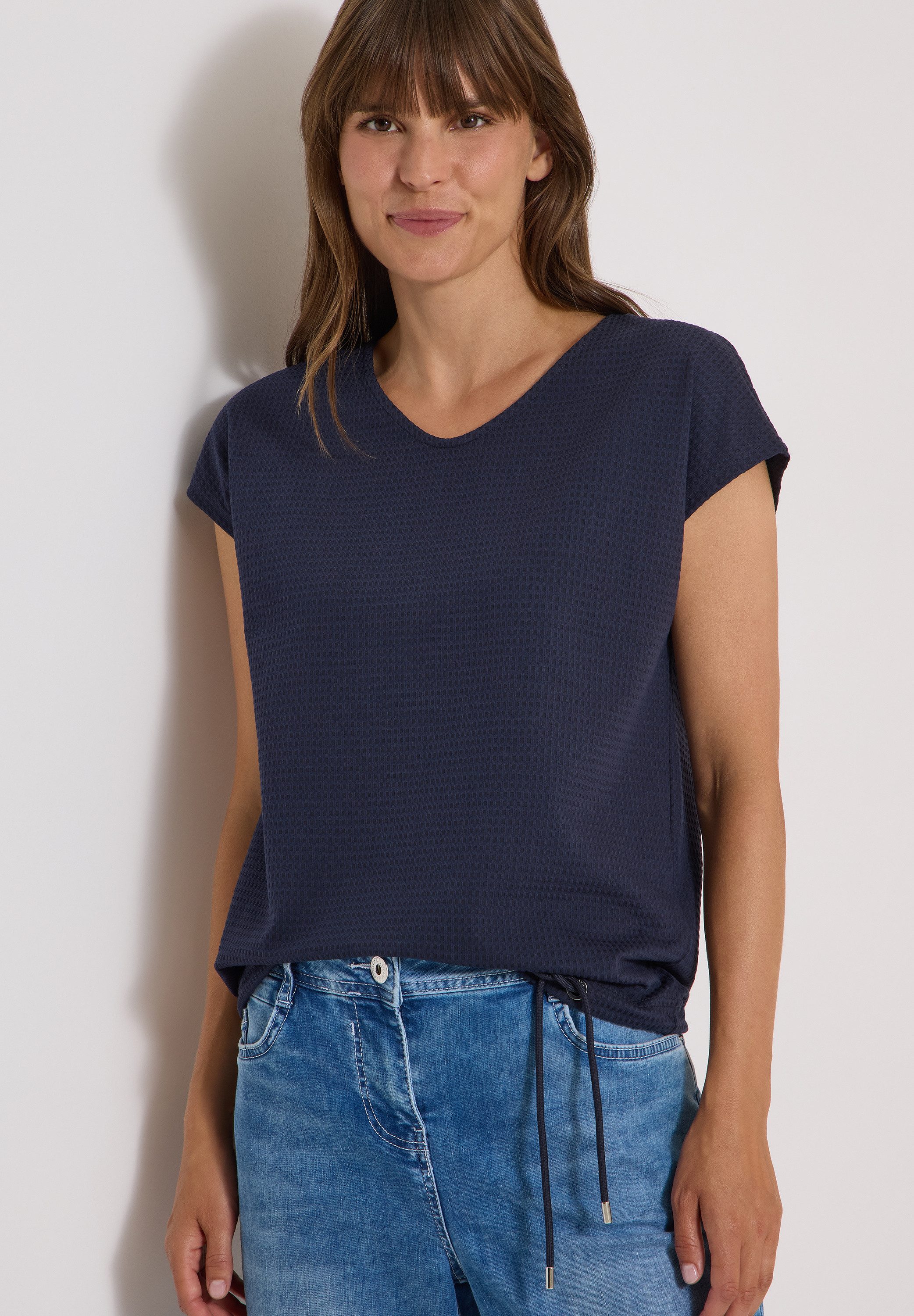 CECIL T-Shirt im soften Baumwoll-Mix