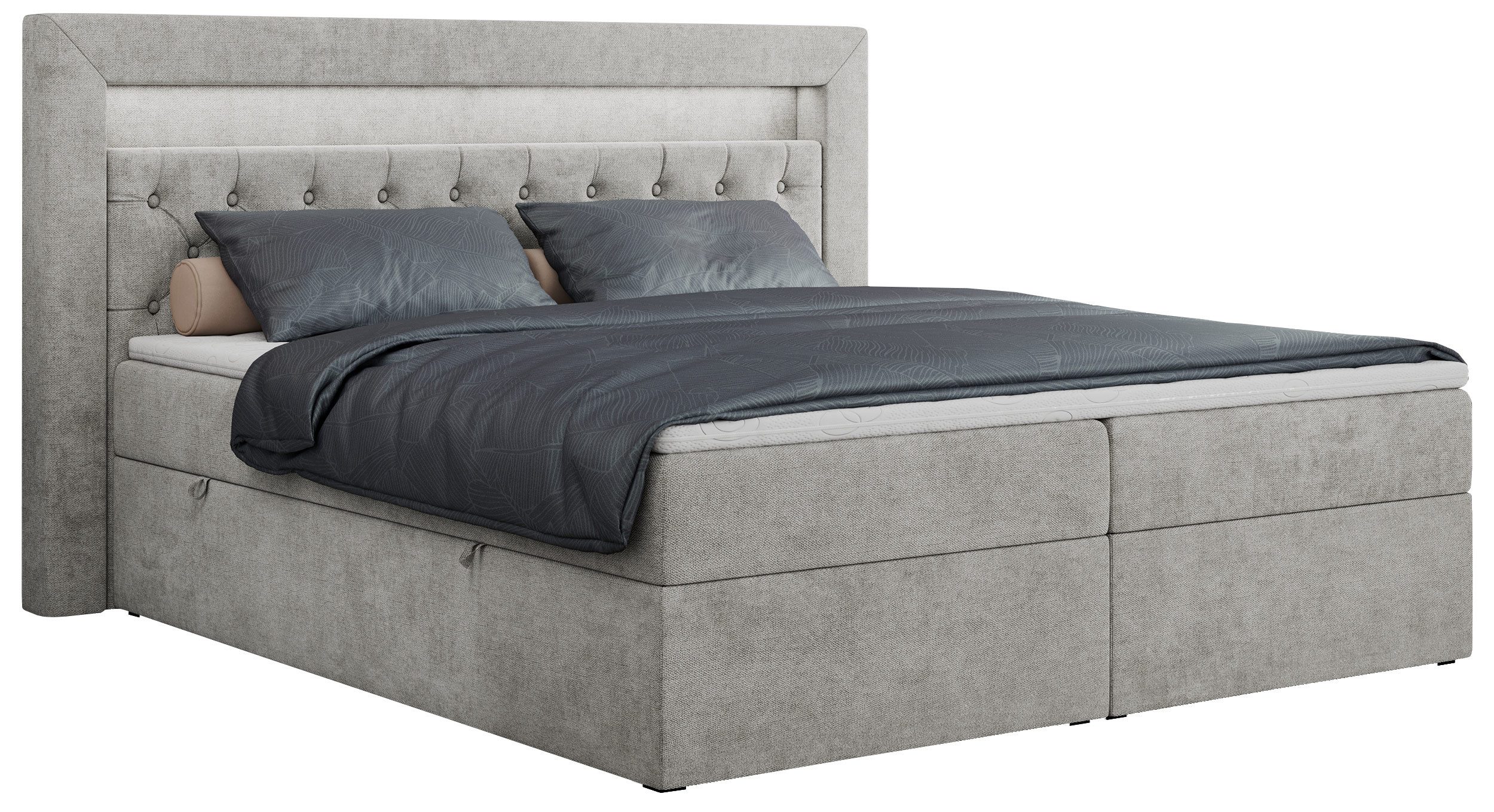 MKS MÖBEL Boxspringbett Gold 6 (Set, günstig online kaufen