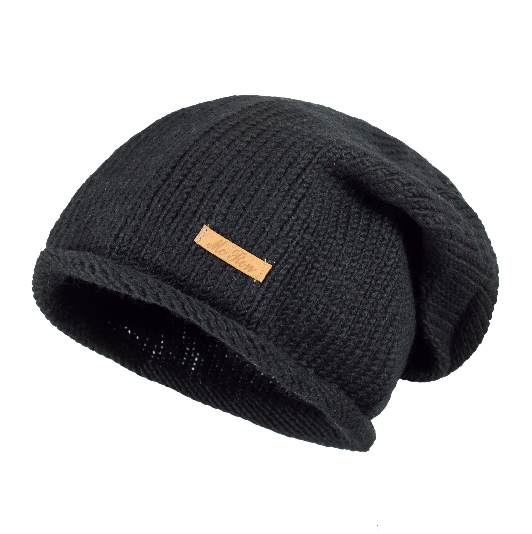 McRon Strickmütze Merino Beanie Wollmütze Modell Andy