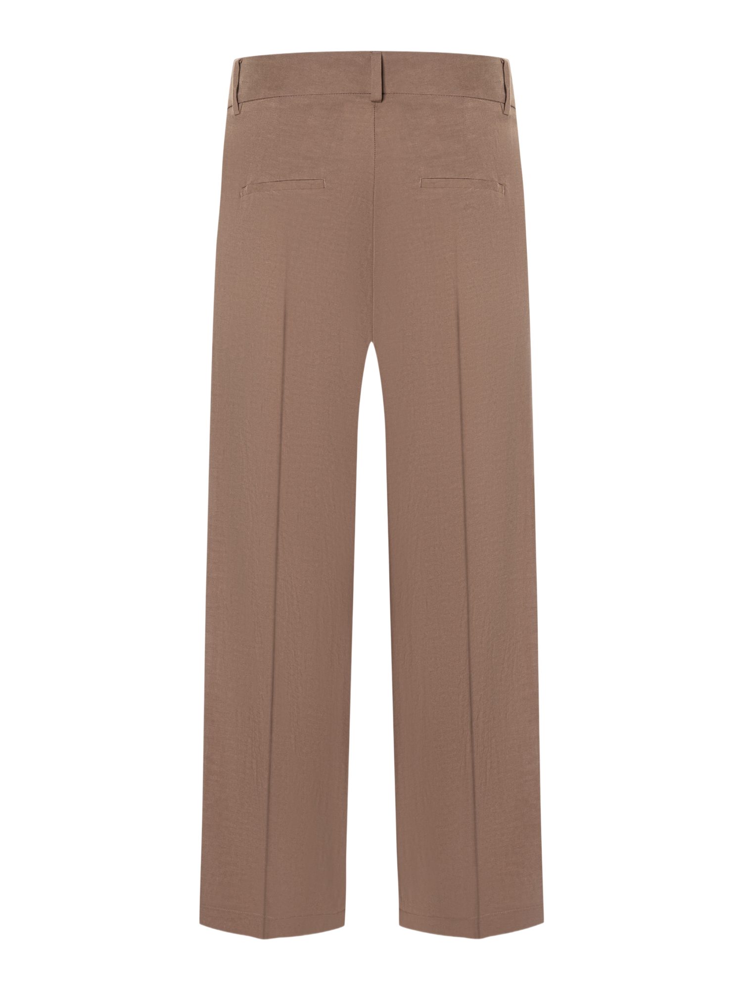 Cambio Stoffhose braun,Casual,Leinen,Unifarben,Regular Fit