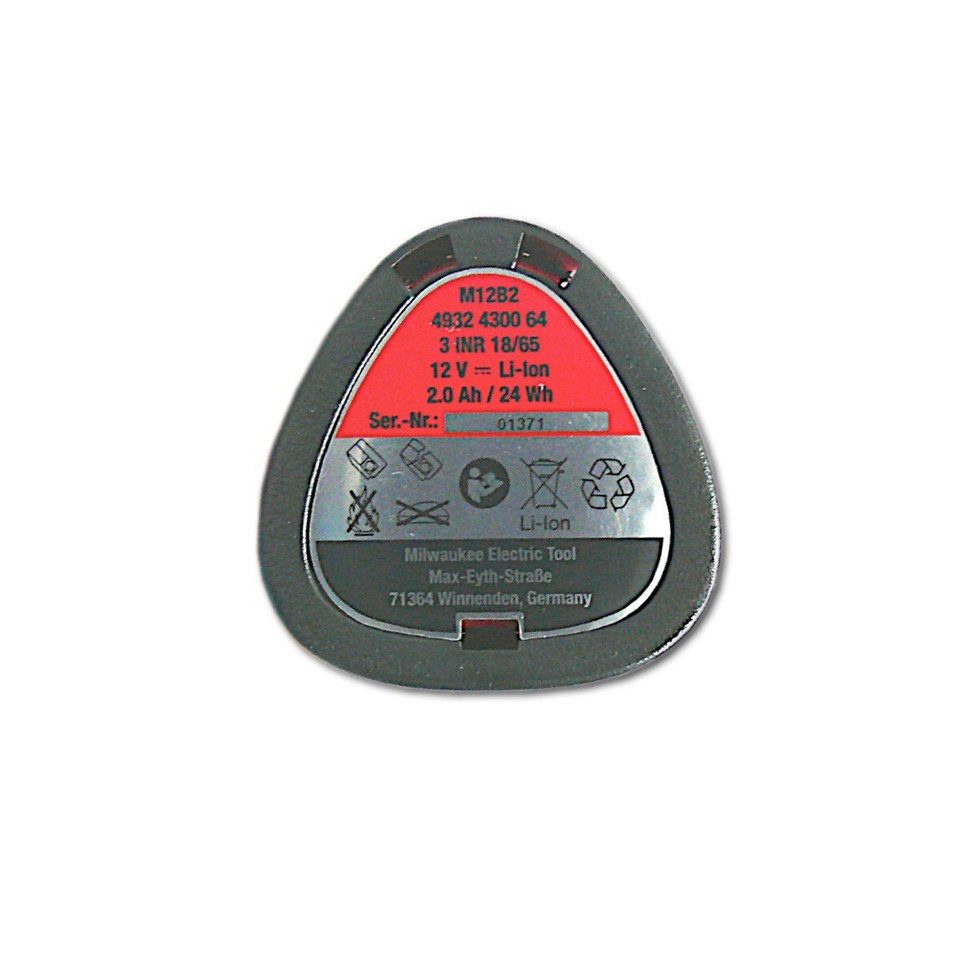 Milwaukee Akku Starter Set 12 V mit 4x Akku 2,0 Ah + M12 C12C Ladegerät Akkupacks