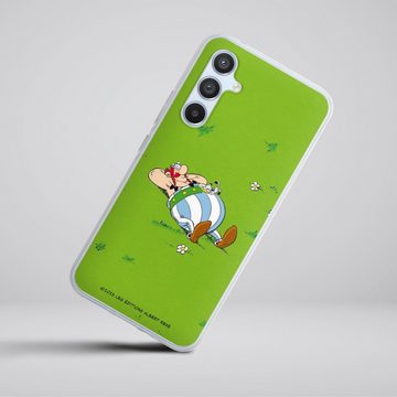 DeinDesign Handyhülle Obelix Offizielles Lizenzprodukt Asterix Obelix Ruht Sich Aus, Samsung Galaxy A54 5G Silikon Hülle Bumper Case Handy Schutzhülle