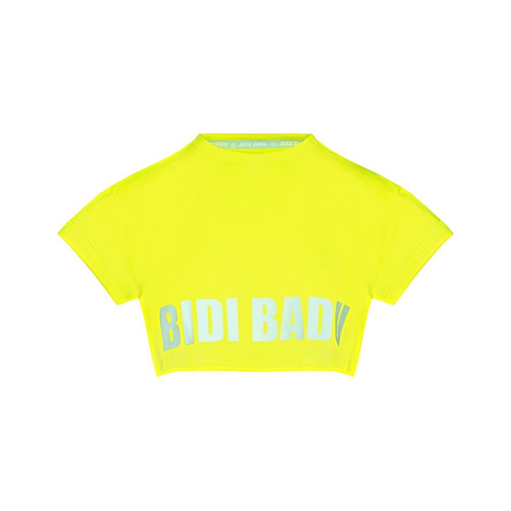BIDI BADU Trainingsshirt Abdominis Sportshirt für Damen gelb