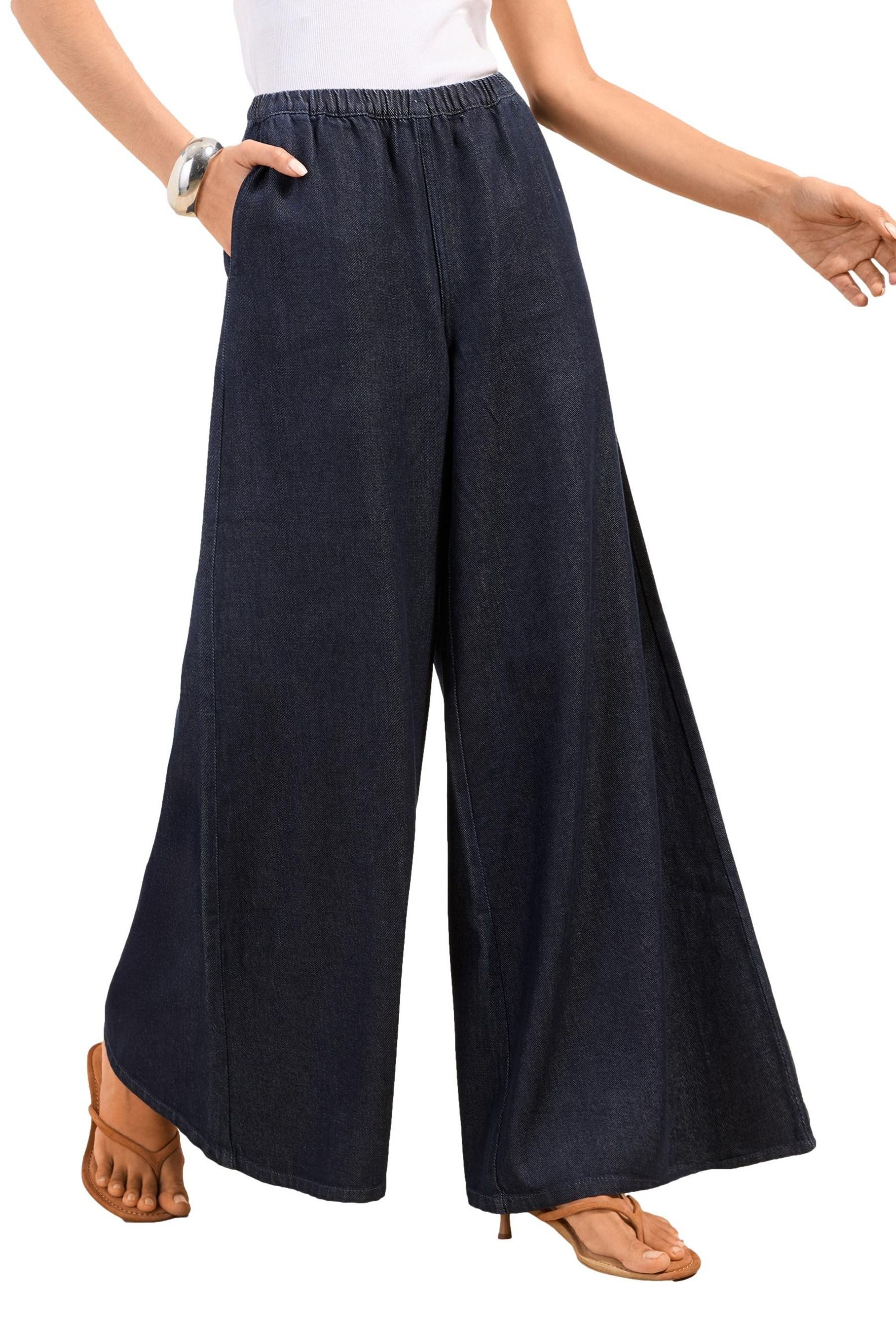 Palazzohose Friends Like These Hose mit Elastikbund, Regular