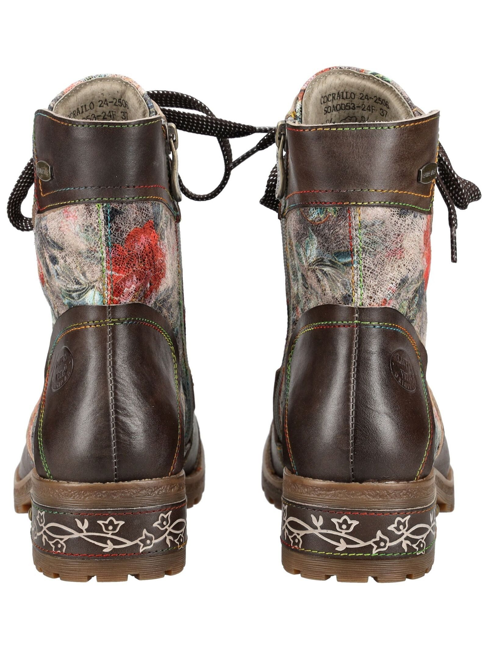 LAURA VITA LAURA VITA Stiefelette Lederimitat/Textil Schnürstiefelette