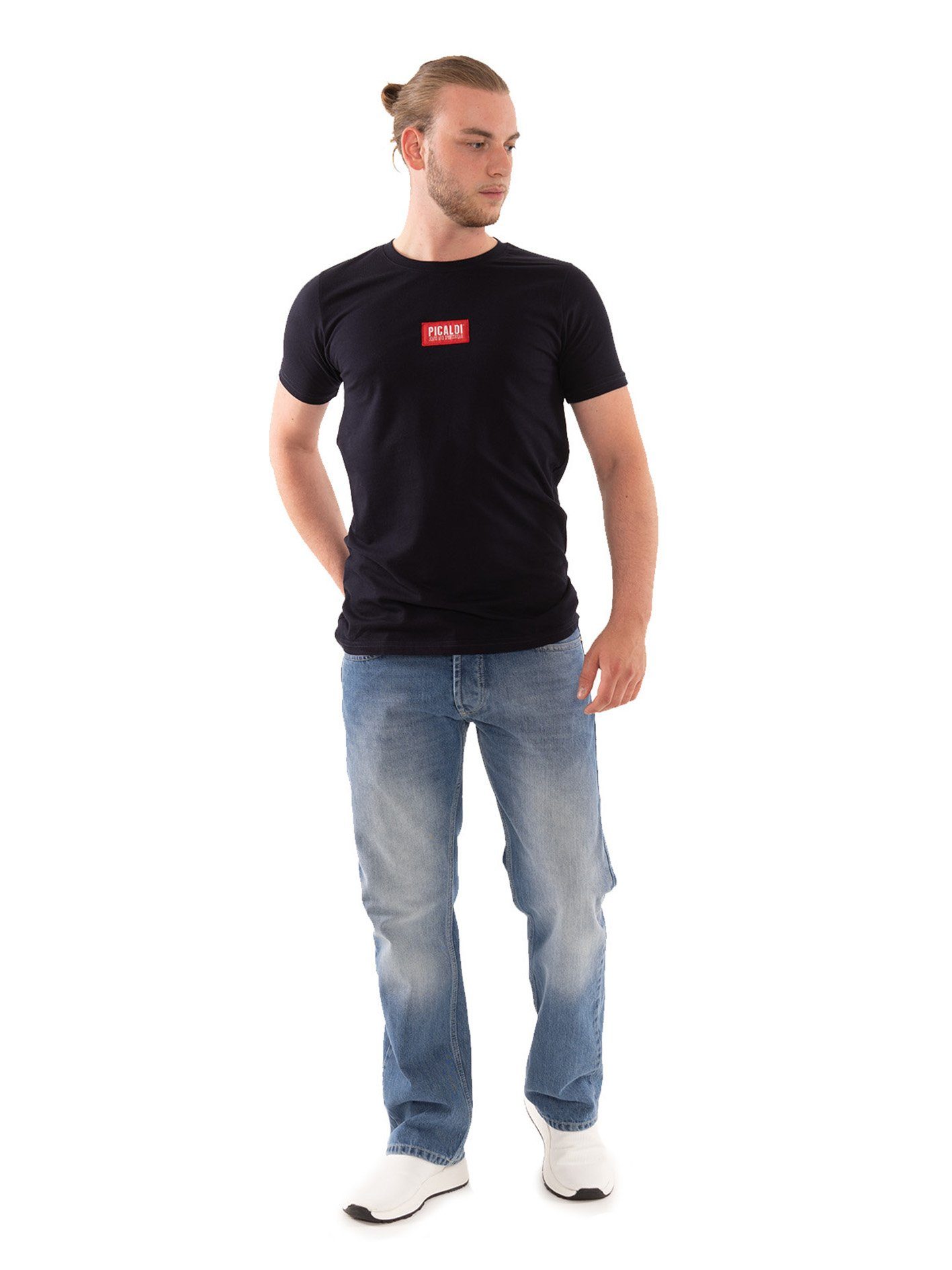 Patch, T-Shirt Black Jeans Originals Rundhalsausschnit PICALDI