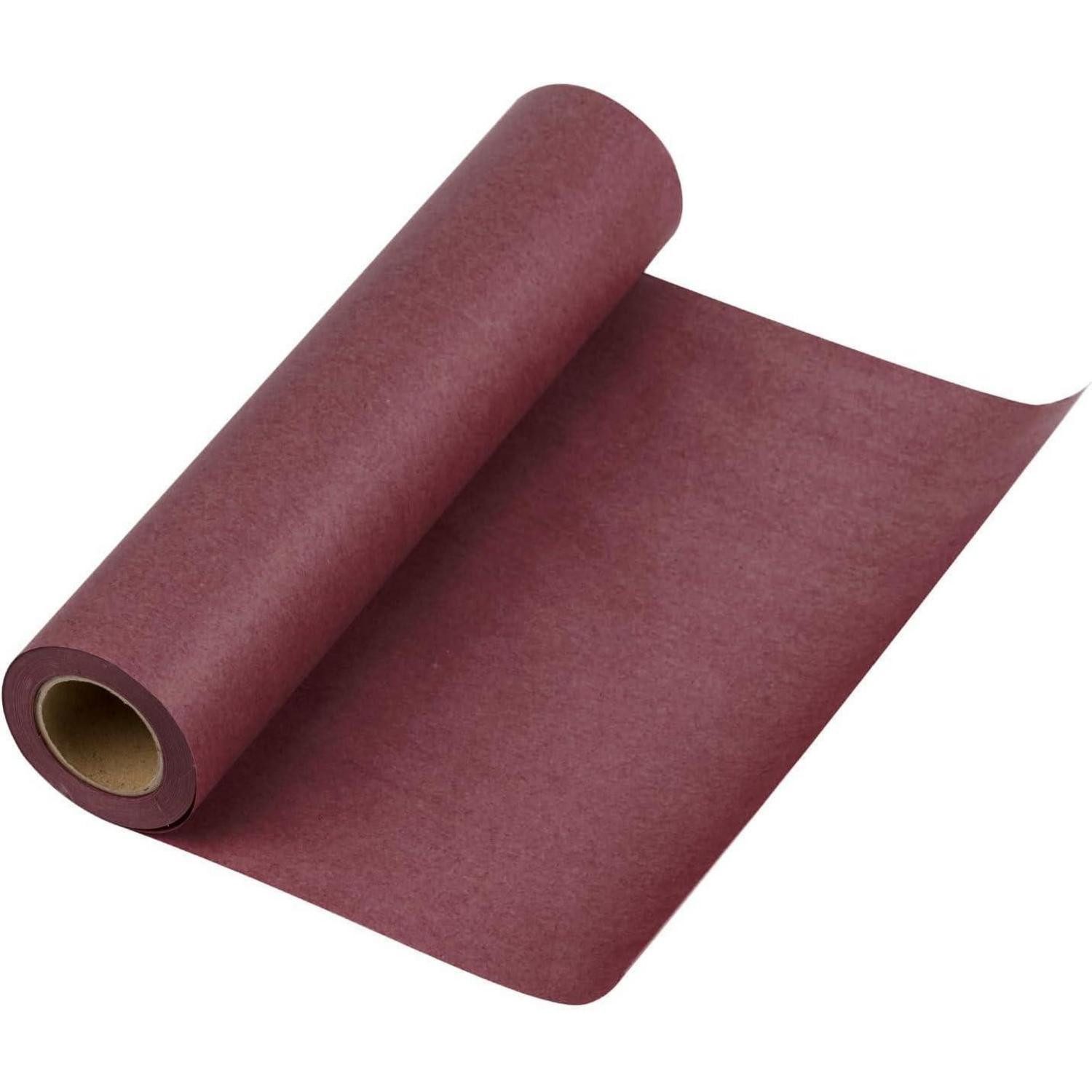 LuxusKollektion Packpapier Kraftpapierrolle weinrot 30,5cm x30m Verpackung Versand Wein Rot