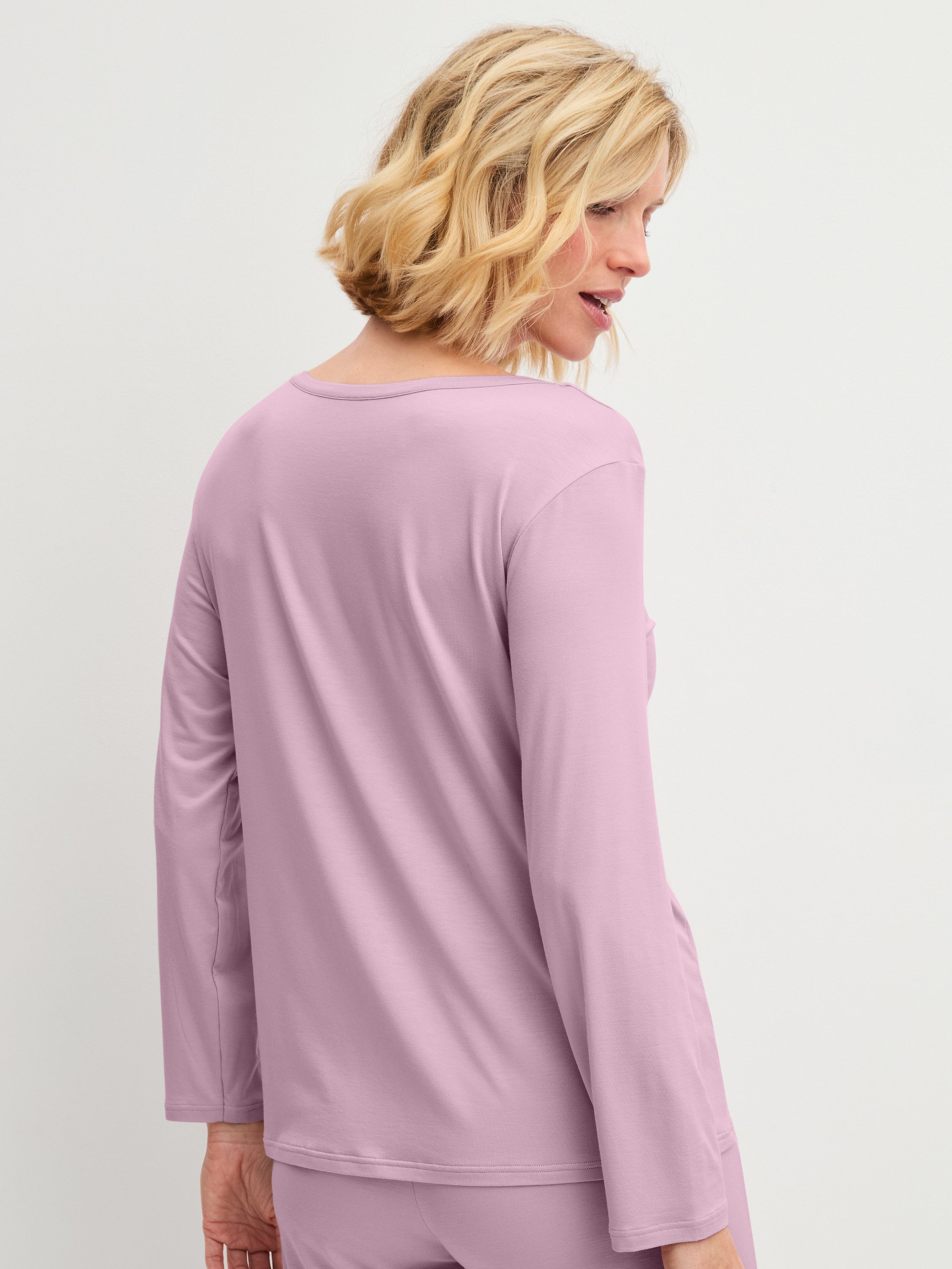 CALIDA Langarmshirt DEEPSLEEPWEAR Balancing Damen (1-tlg) seidig weich, temperaturausgleichend, elastisch