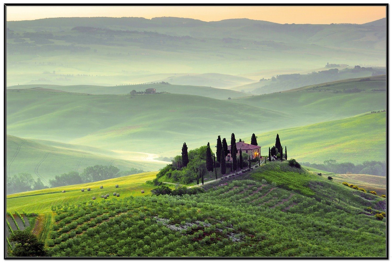 Wallario Poster, Toskana in Italien, in günstig online kaufen
