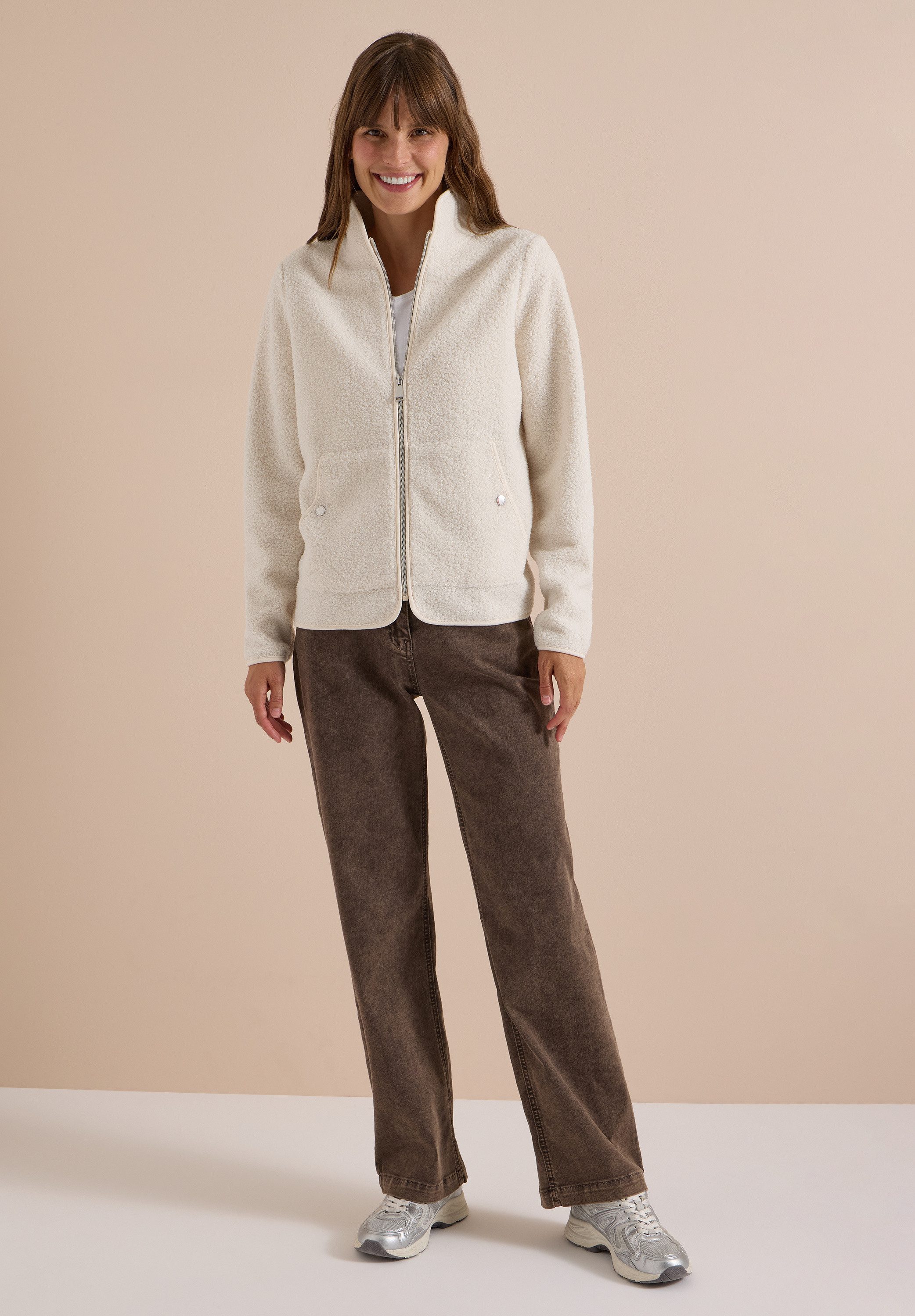 CECIL Cardigan mit Stehkragen