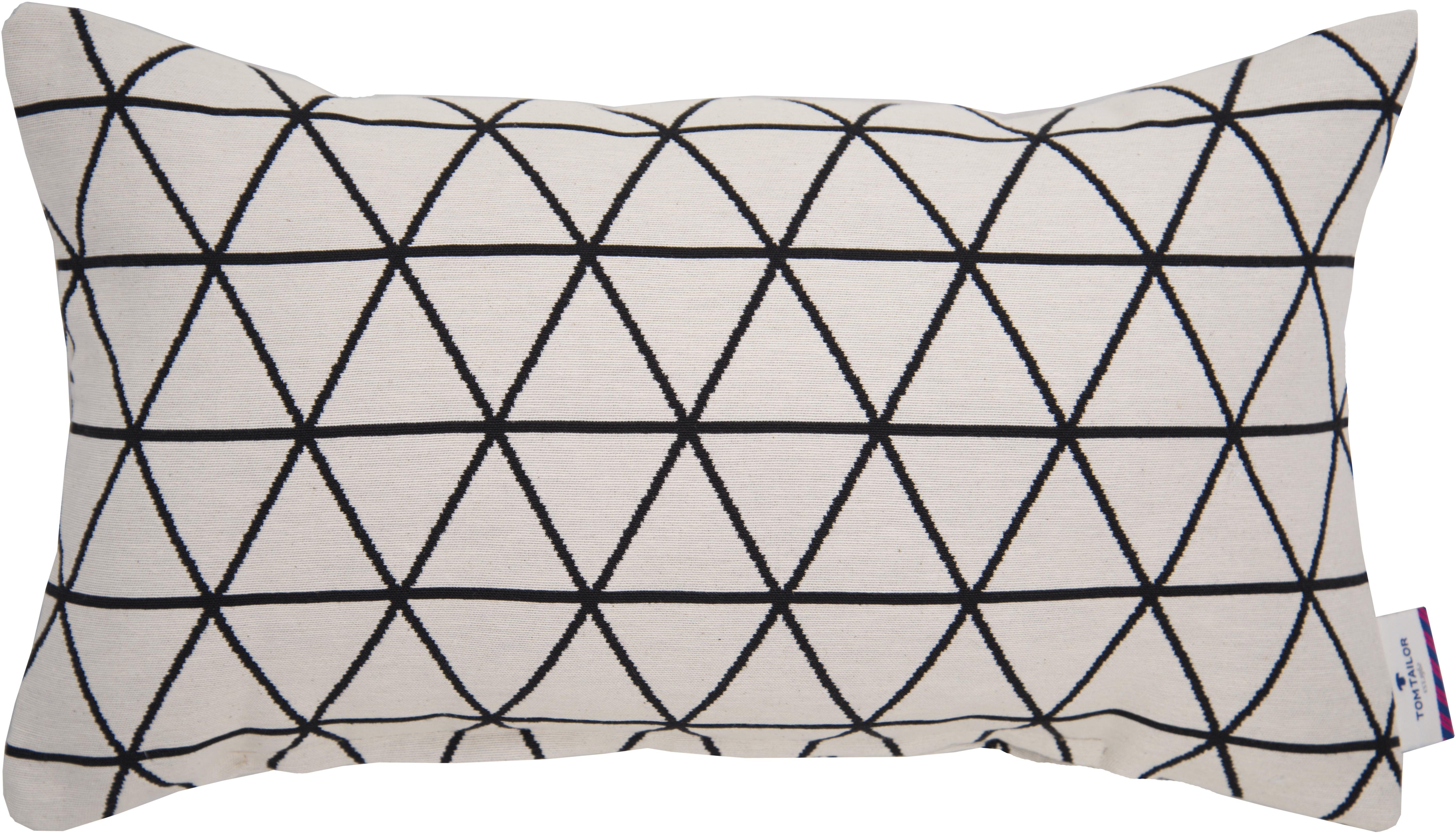 TOM TAILOR HOME Dekokissen TRIANGLE, Kissenhülle günstig online kaufen