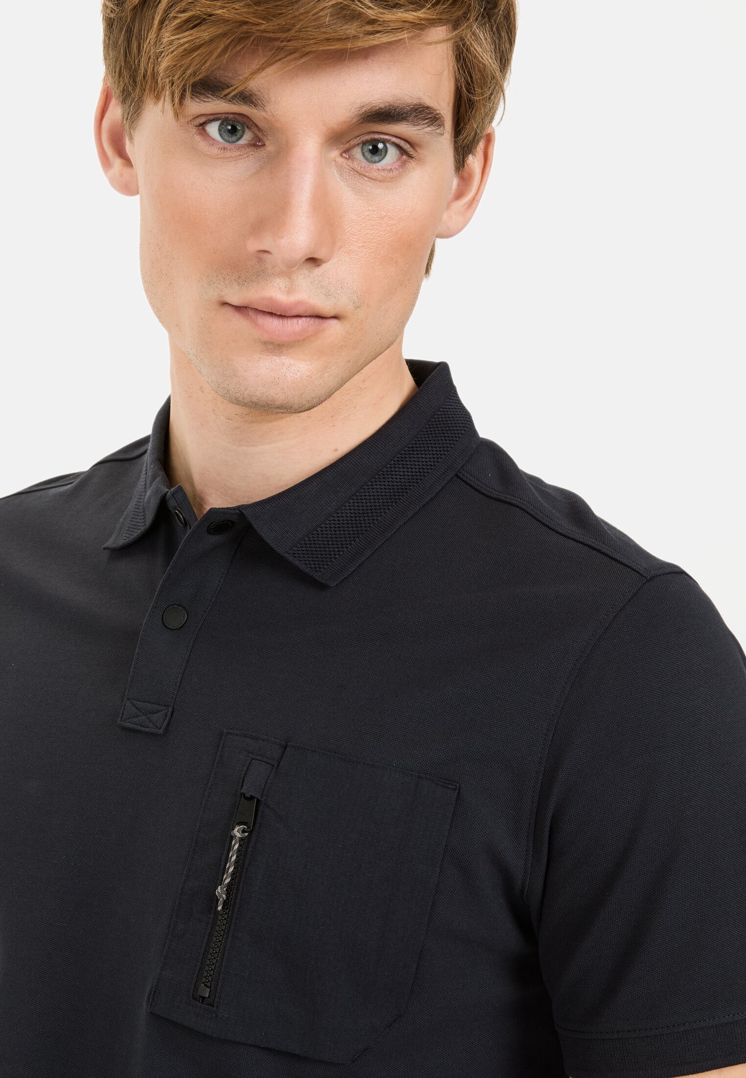 camel active Poloshirt mit Cooling Effekt Kurzarm Shirts_Poloshirt