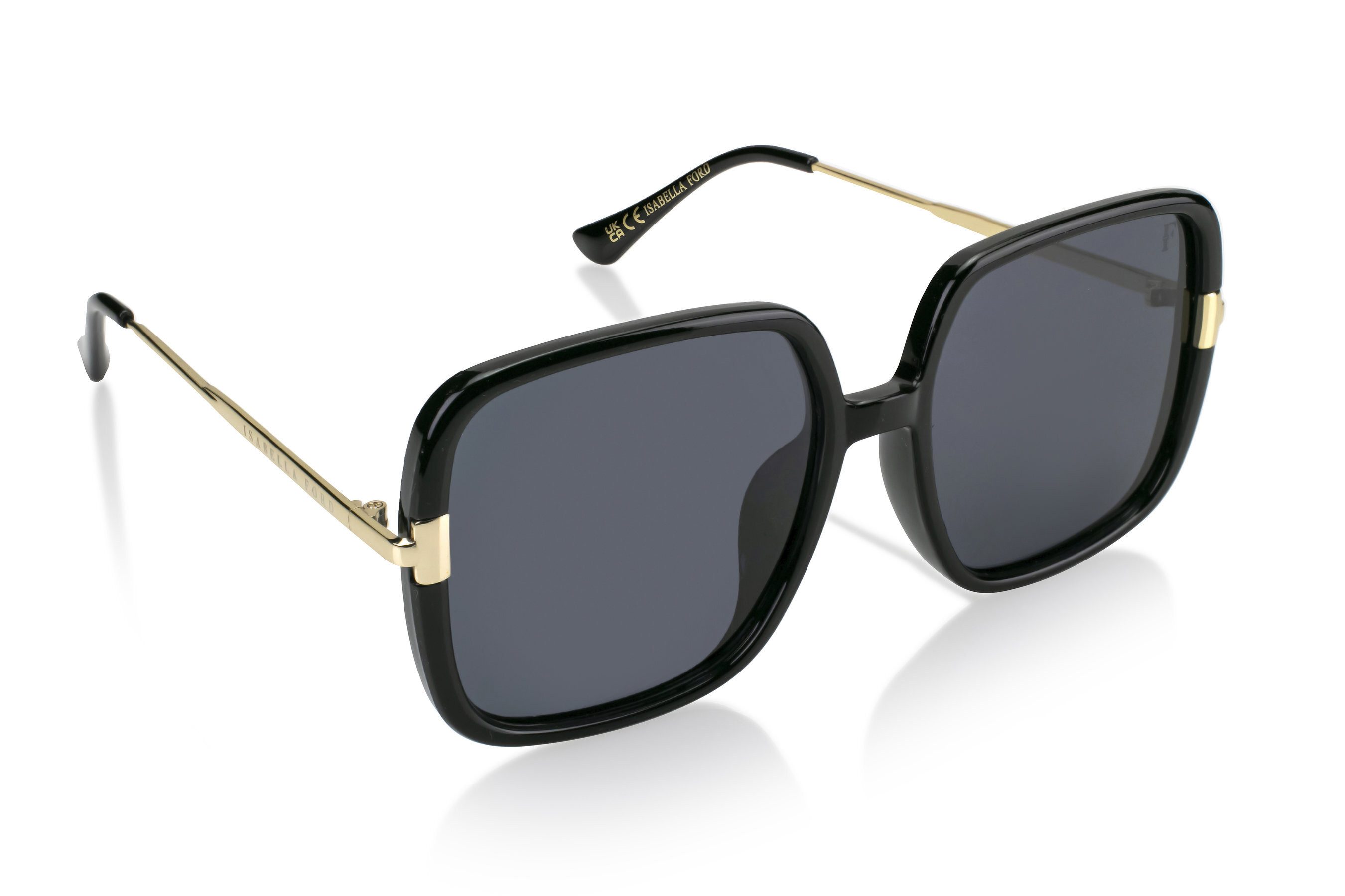 ISABELLA FORD Sonnenbrille FA03-01 Glass 0.74MM Polarized Lens UV400, CAT3.0