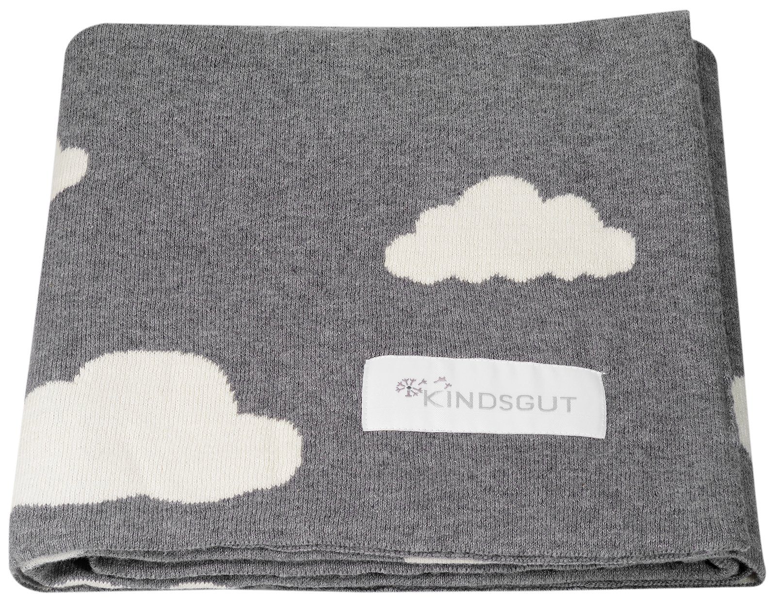 Kinderdecke, KINDSGUT, weiche Baby-Decke, Wolken günstig online kaufen