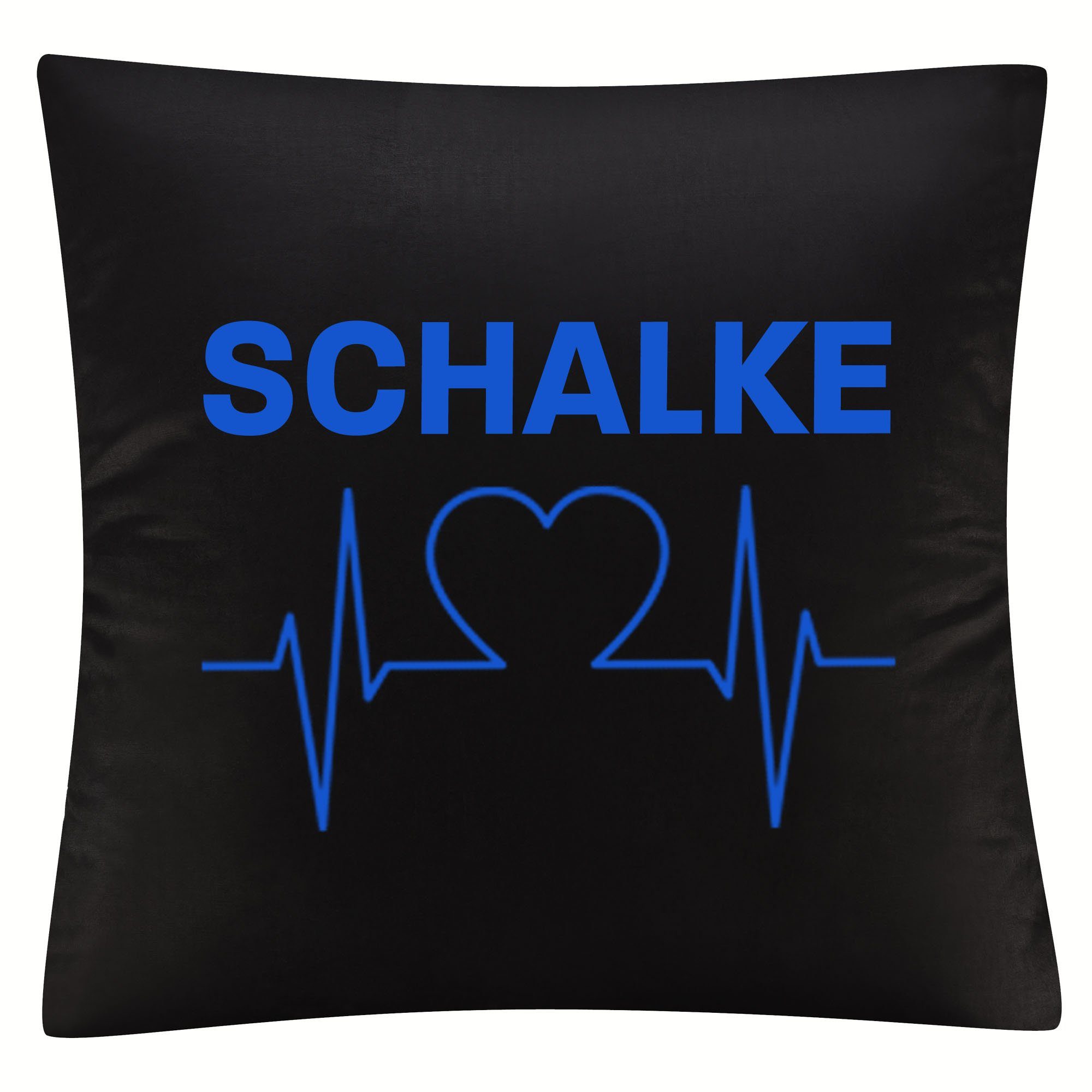 multifanshop Kissenbezug Schalke - Herzschlag - Kissen günstig online kaufen