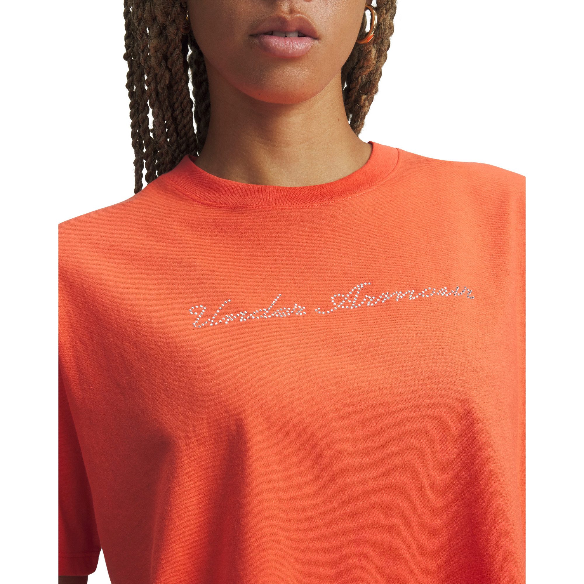 Under Armour® T-Shirt Under Armour Damen T-Shirt CROP SS 6010588