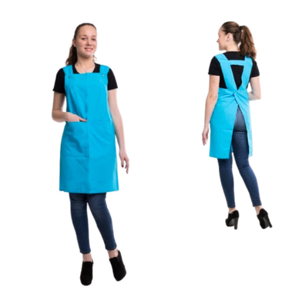 STM Company Kittelschürze Klassische Schürze mit günstig online kaufen
