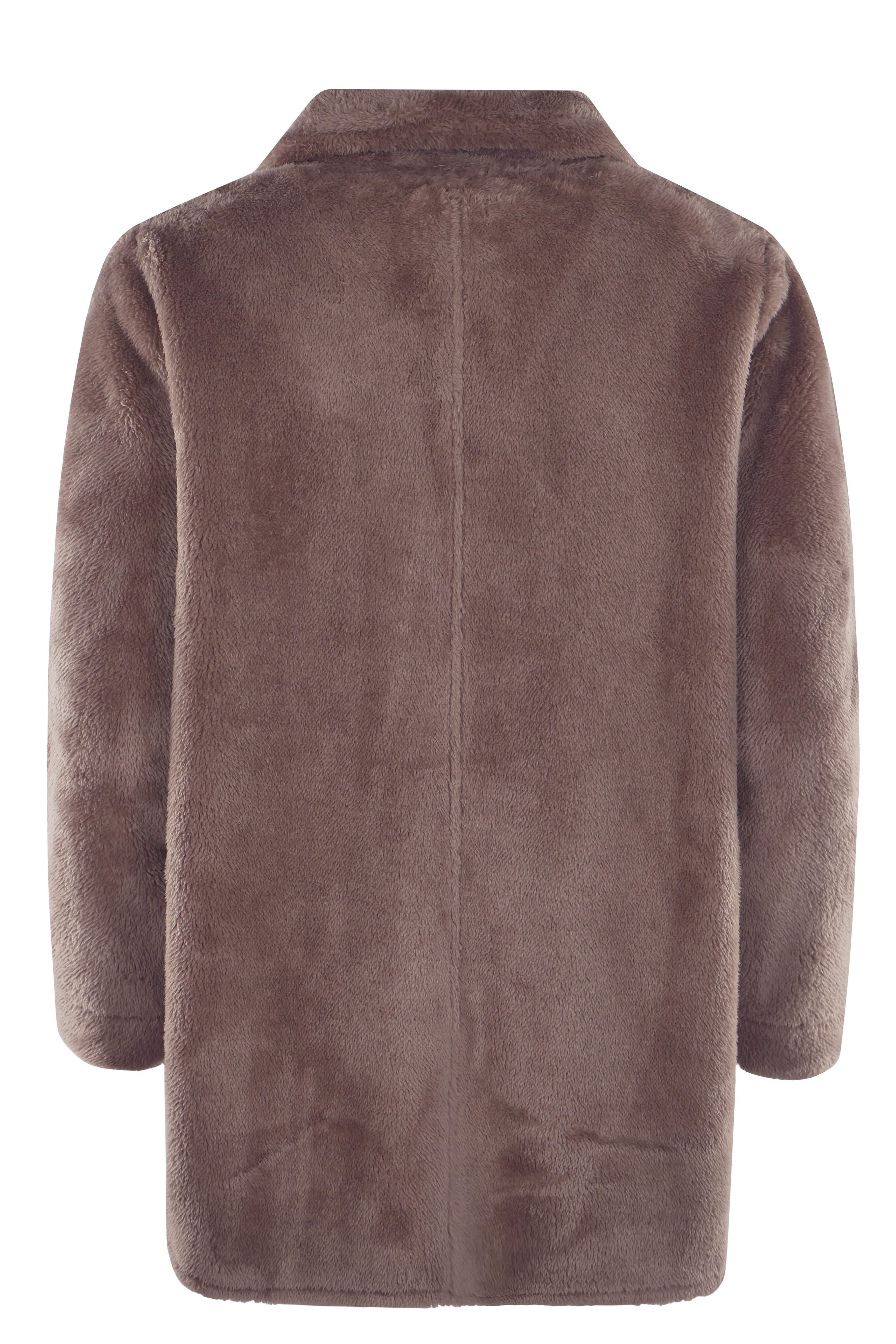 Hajo Kurzmantel Damen Teddy Kurzmantel mit Taschen günstig online kaufen