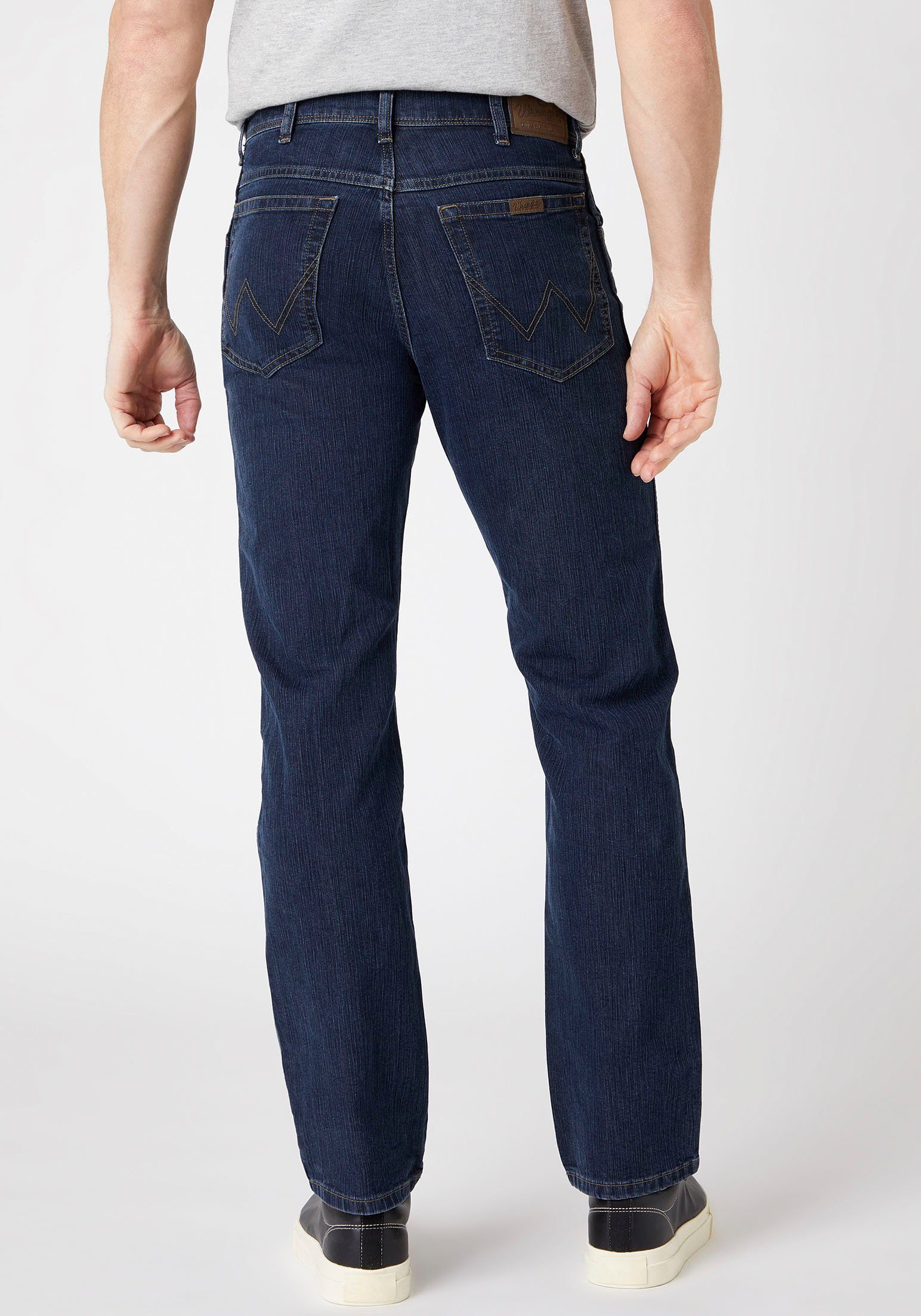 Stretch-Jeans Wrangler dark-stone