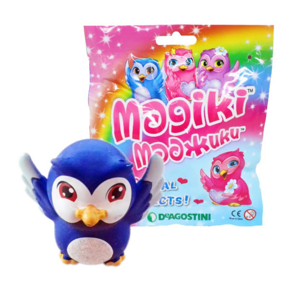 DeAgostini Spielfigur Magiki-Eulen Owlettes mit Farbwechsel Nr. 6 - Sam Figur Sammelfigur, (Set)