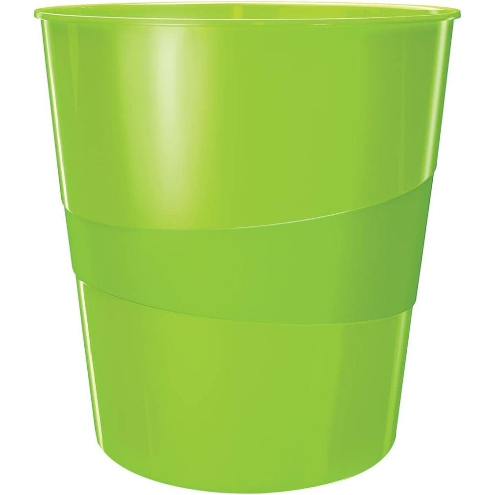 LEITZ Papierkorb WOW 5278, 15 Liter, mit integriertem Tragegriff