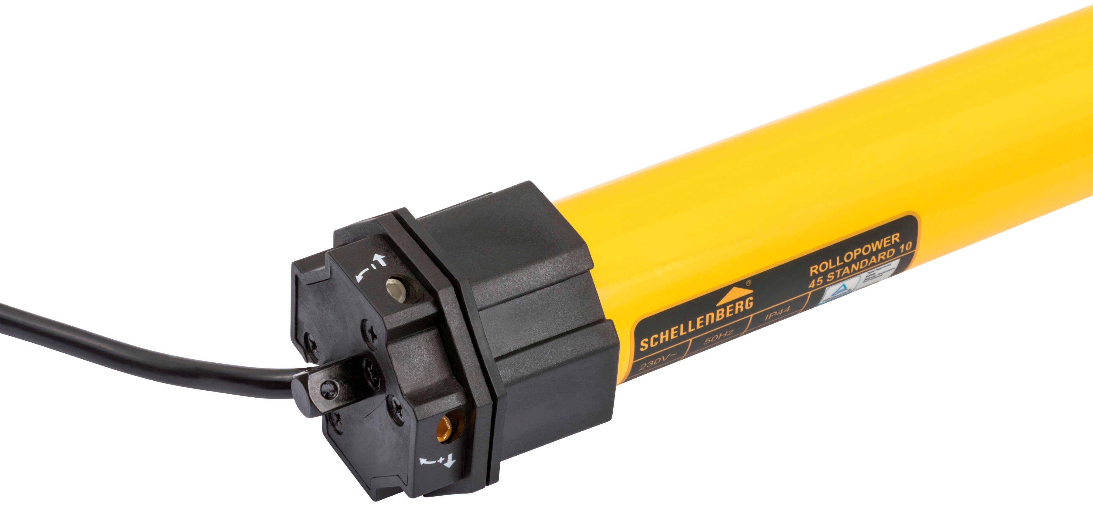 SCHELLENBERG Rollladenmotor Standard, Rohrmotor mit mechanischer Endlageneinstellung, (1 St), geeignet für 60 mm Rollladenwelle, Maxi, 10 Nm, Zugkraft 20 kg
