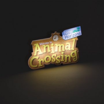 Paladone LED Dekolicht Animal Crossing Logo Leuchte