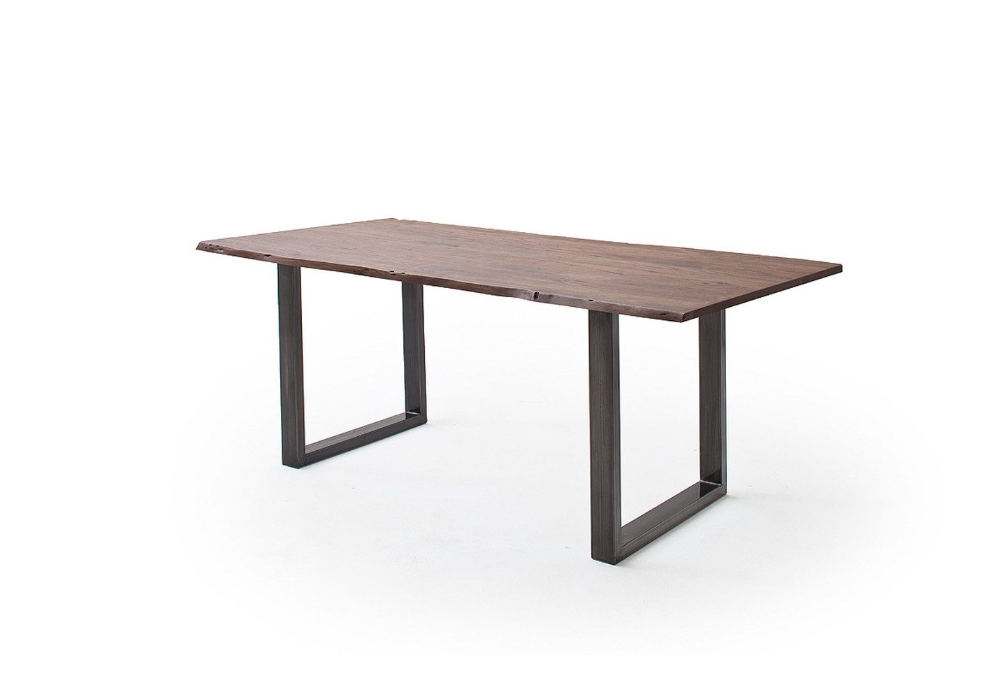 freiraum Baumkantentisch Calabria, in Akazie walnuss / antik - 160x76,5x90 (BxHxT)
