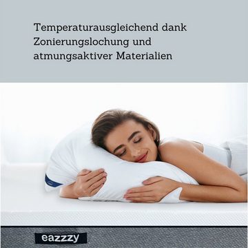 Gelschaummatratze EaZzzy Matratze Trend, Genius, 18 cm hoch, Härtegrad H2-H3, geeignet für jeden Schlaftyp