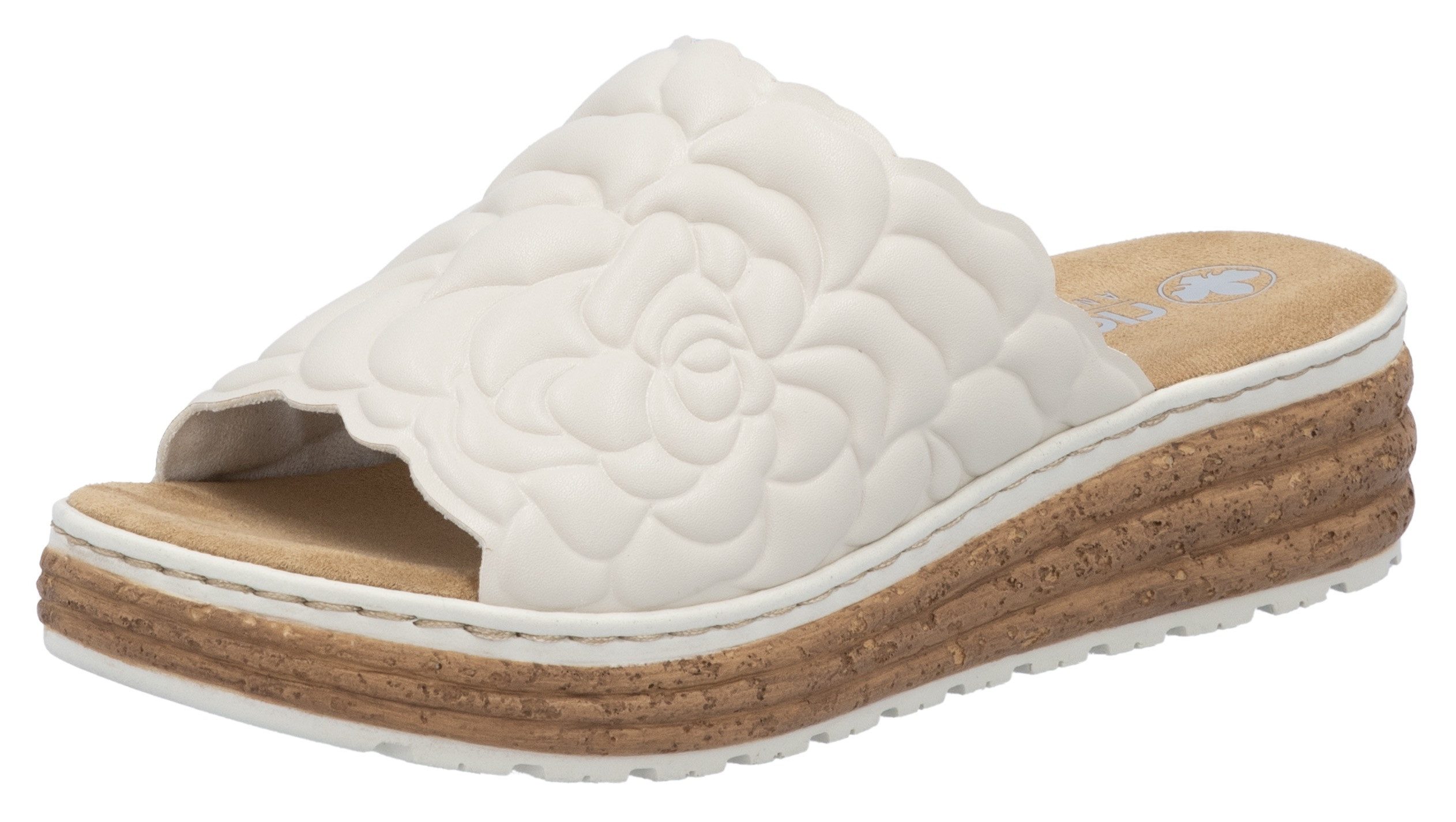 Rieker Pantolette Sommerschuh, Schlappen, Hausschuh mit weicher Innensohle günstig online kaufen