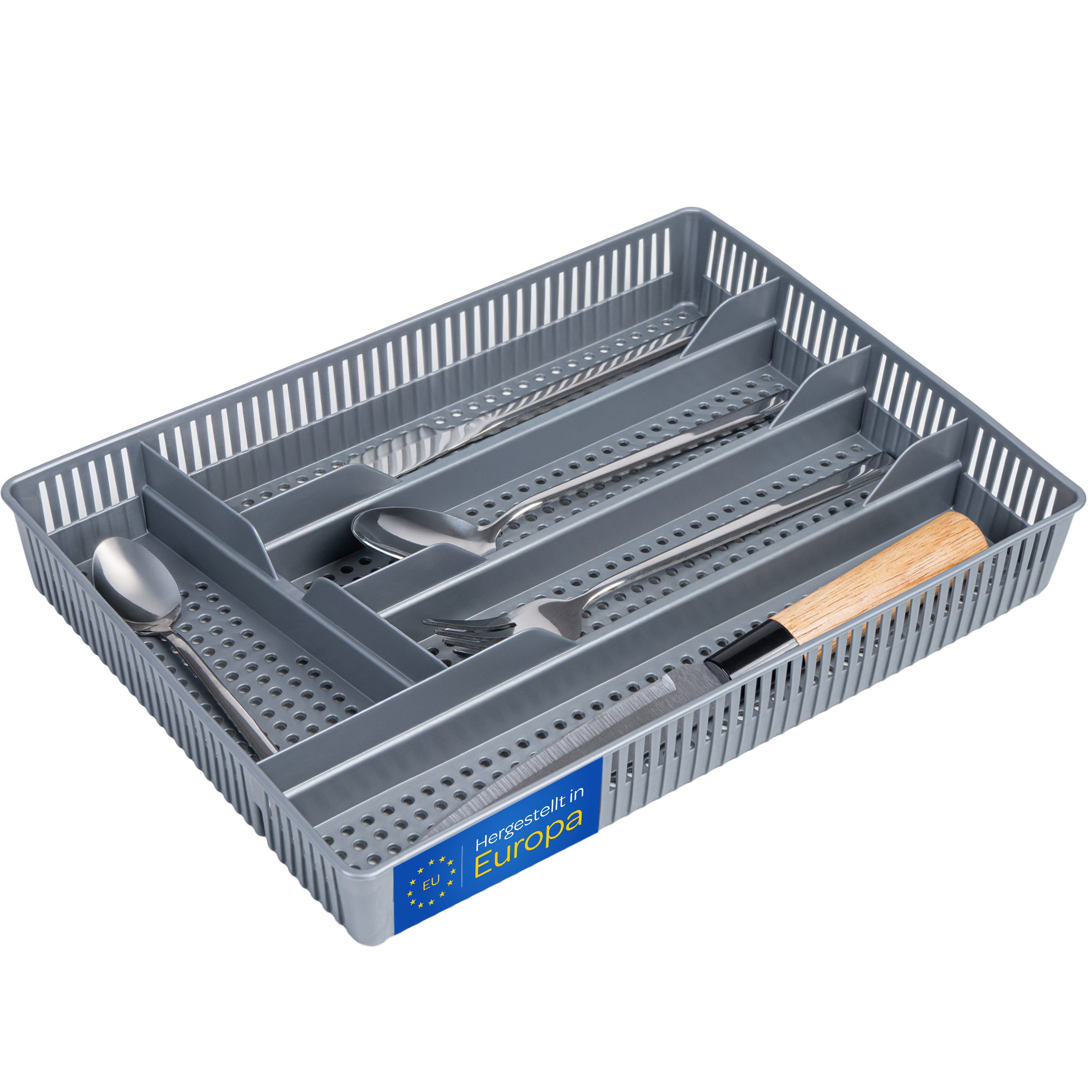 KONZEPT Schubladeneinsatz Besteckkasten für Schubladen - Praktischer Schubl günstig online kaufen