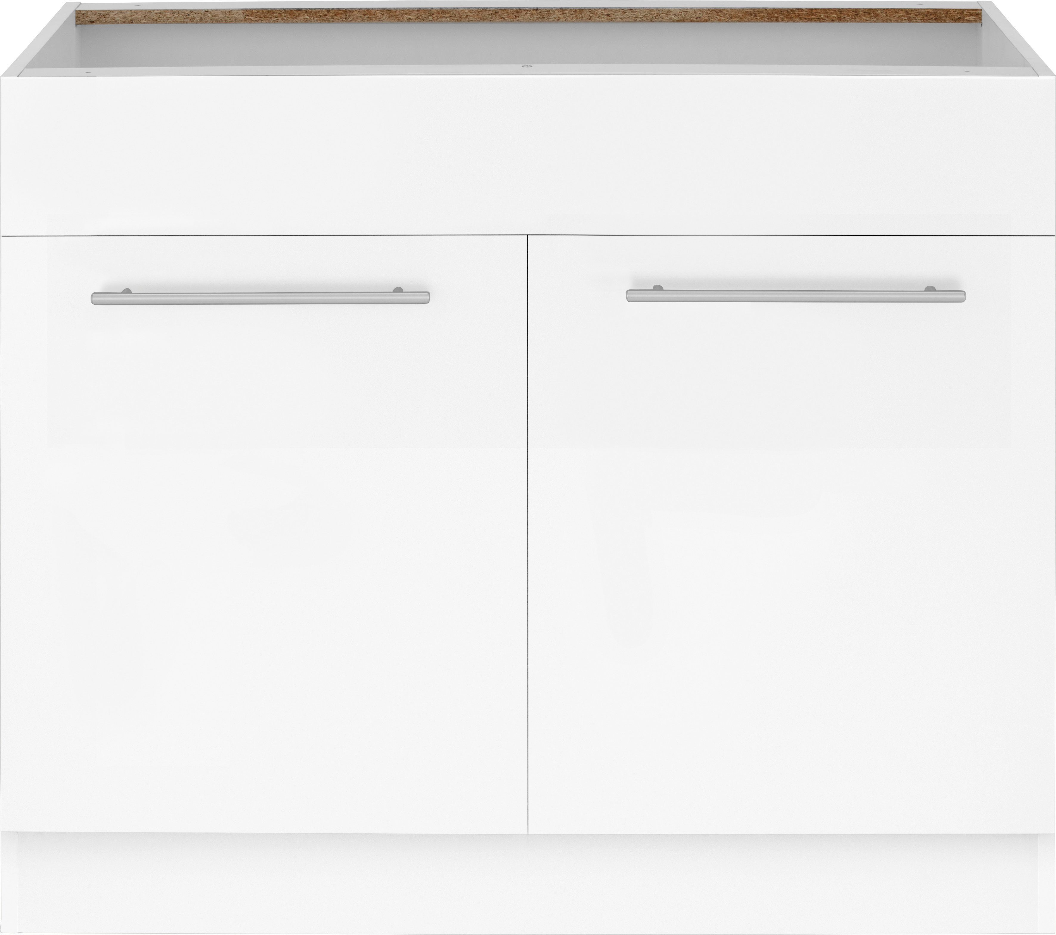 wiho Küchen Spülenschrank Unna 100 cm breit, ohne Arbeitsplatte – Bild 3 von 5
