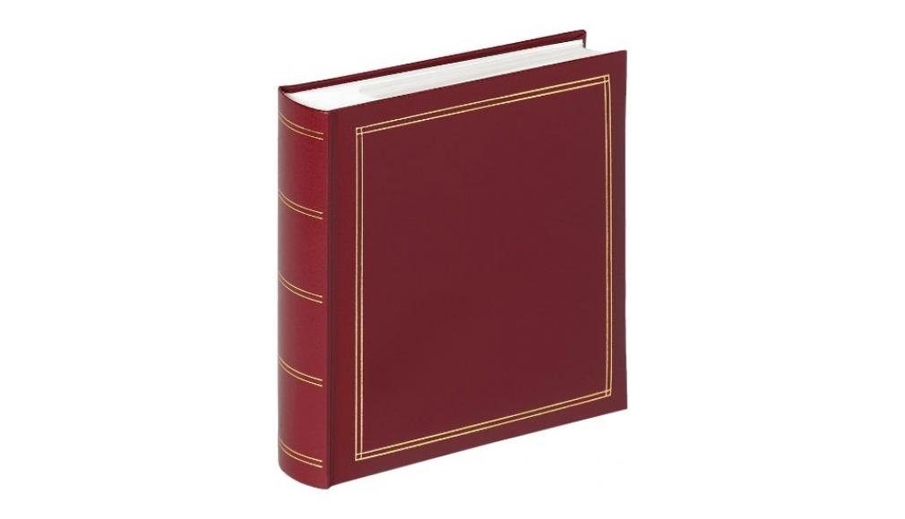 Walther Fotoalbum ME-138-R Memo-Album Monza für 200x10x15cm rot