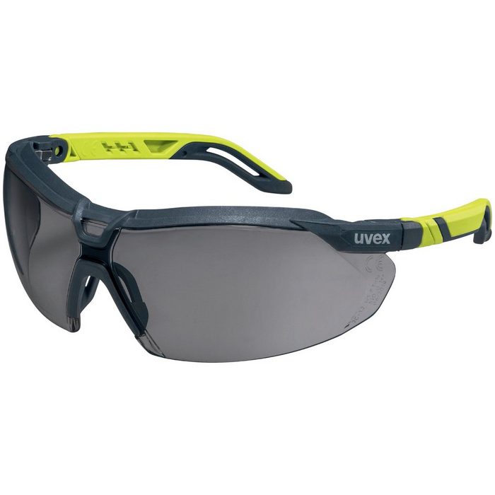 Uvex Arbeitsschutzbrille uvex Schutzbrille i-5 anthrazit/lime