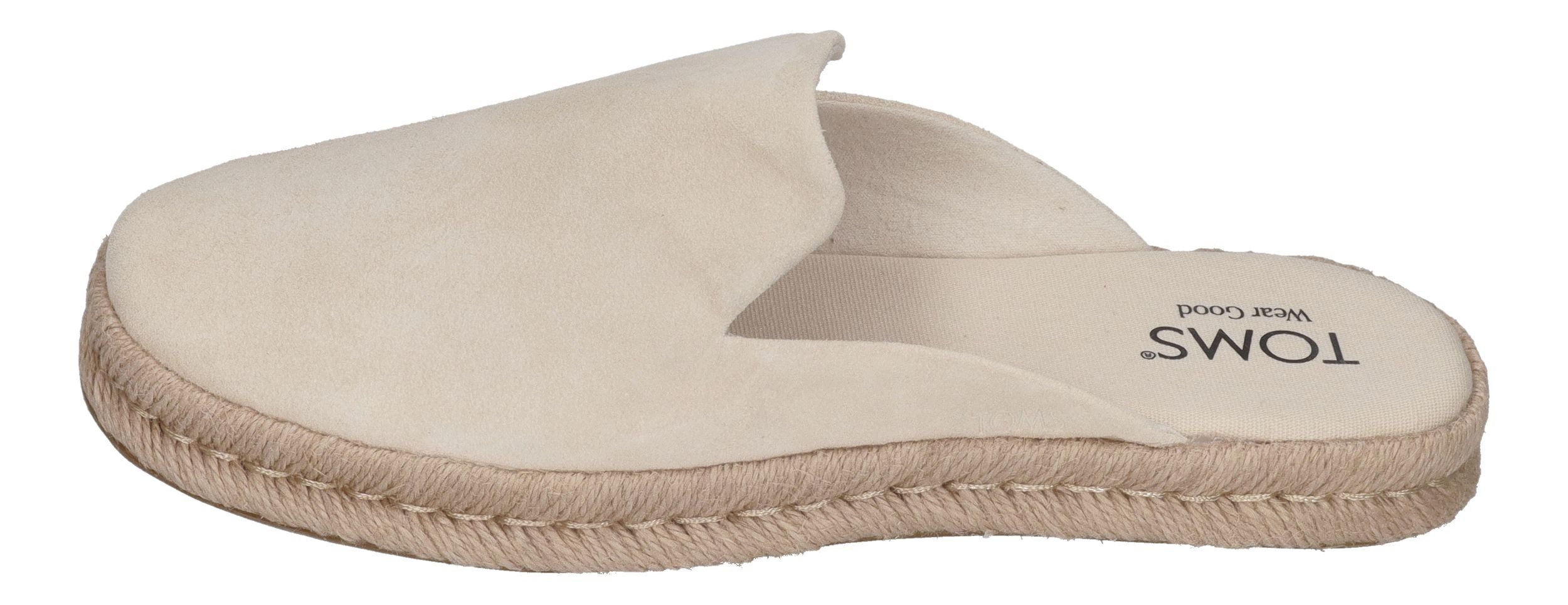 TOMS SANTIAGO MULE Espadrille Light Sand Suede – Bild 2 von 5