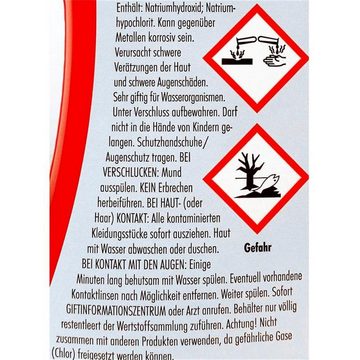 rorax 2x rorax Rohrfrei Power-Gel 1 Liter - Löst selbst Haare auf Rohrreiniger