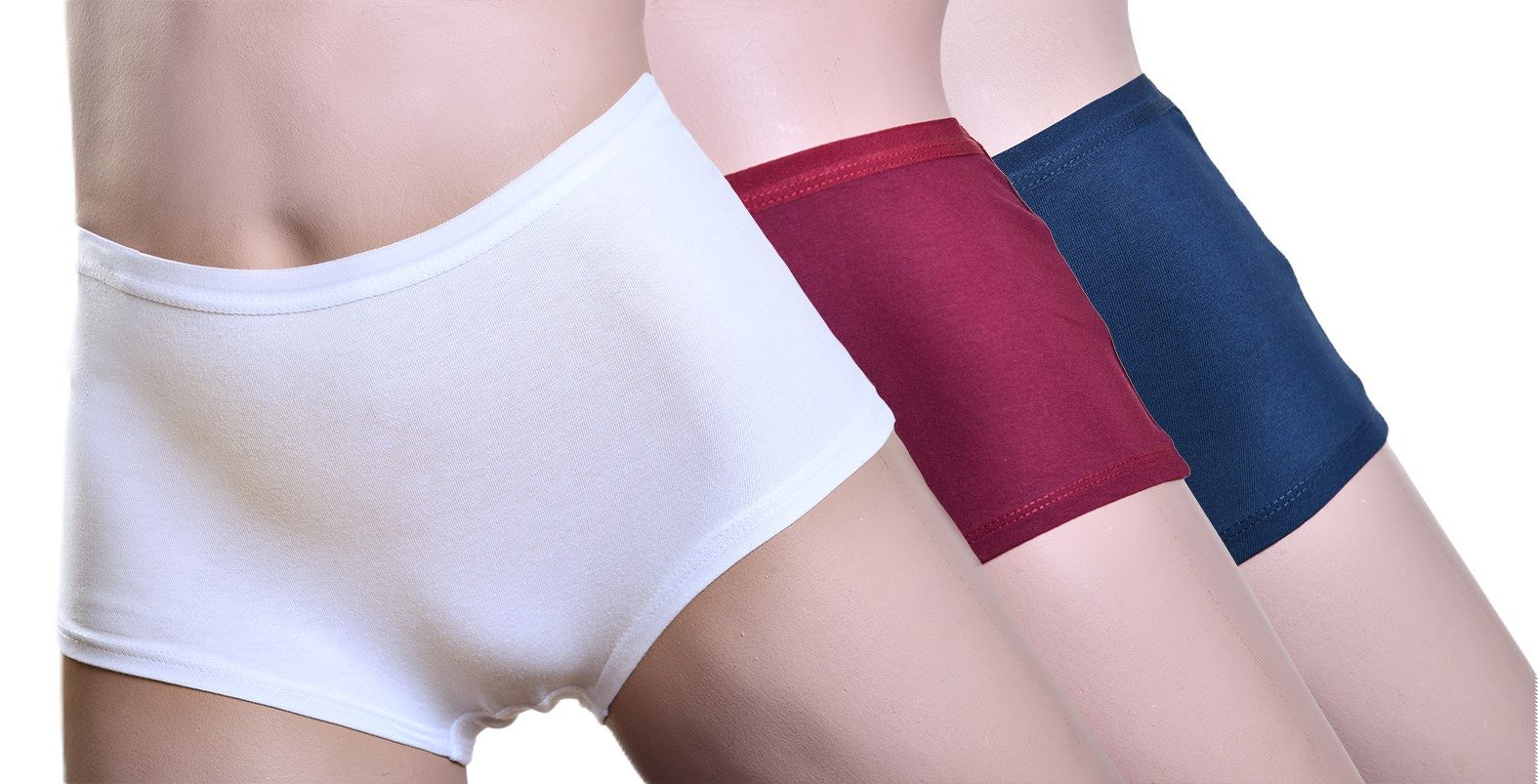 Toker Collection® Hüftpanty Damen Panty, Hipster mit weichem Modal 3er Pack (Packung, 3er-Pack) im 3er Pack