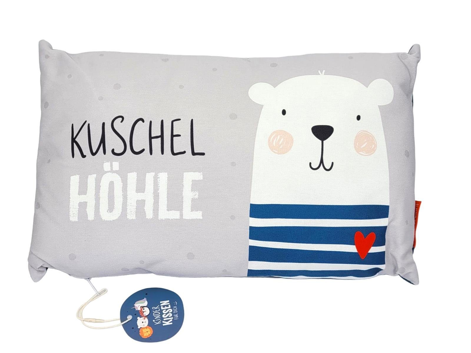 Kissen Höhle Kinder La Vida Kuschel Bär Dekokissen